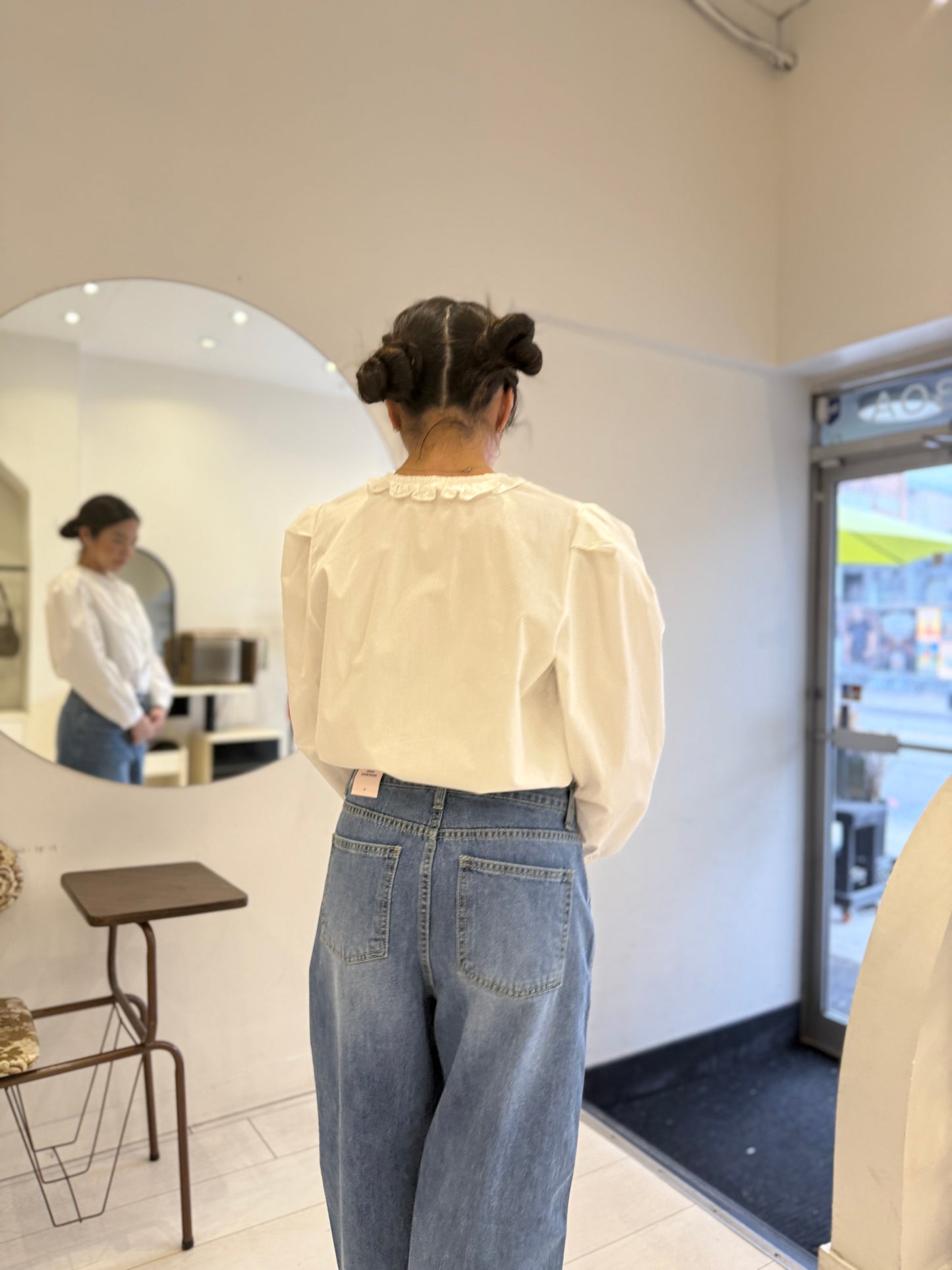 RONNO Tie blouse