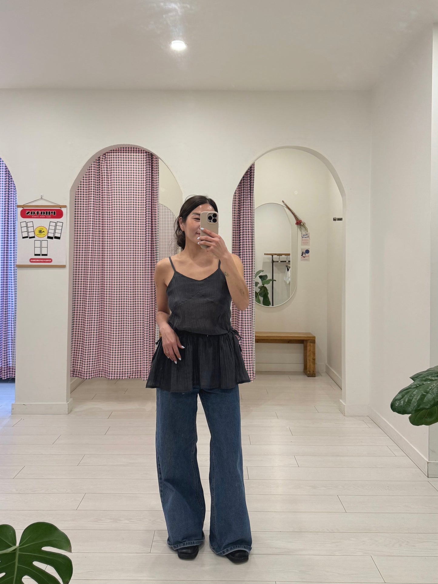 TRISTY Sheer tank dress