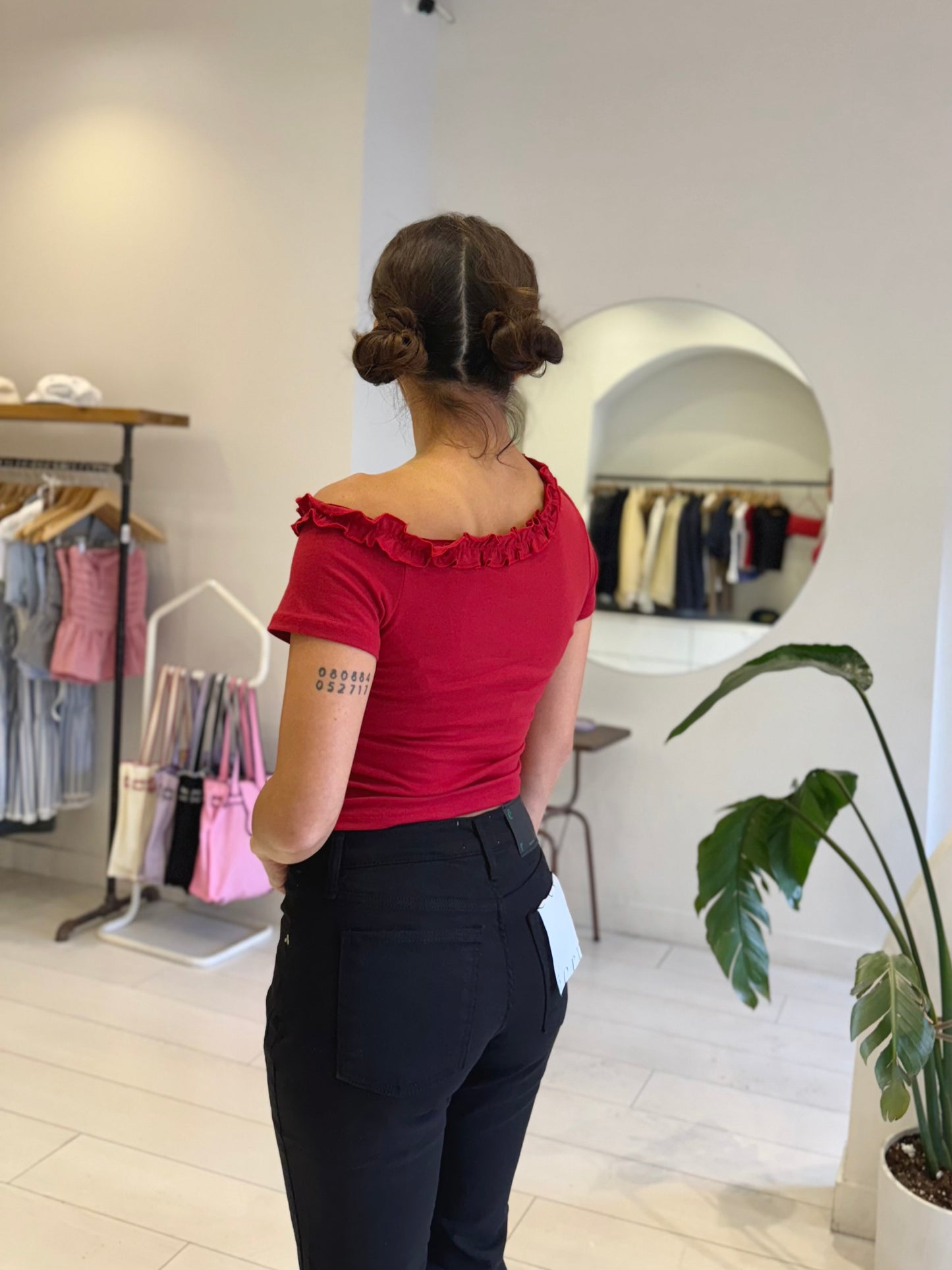 MITY One shoulder tee