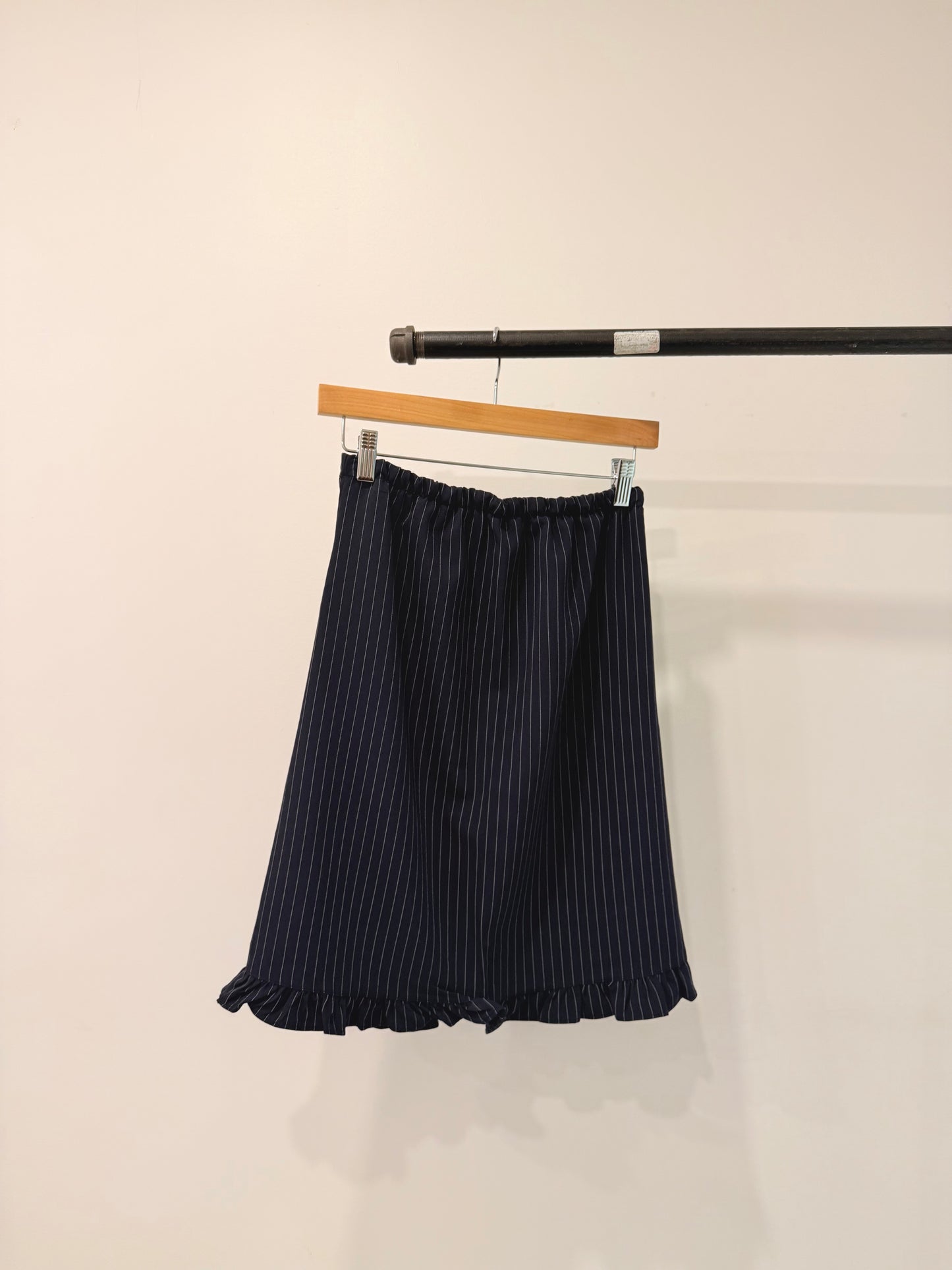 SELECT Pin-stripe skirt