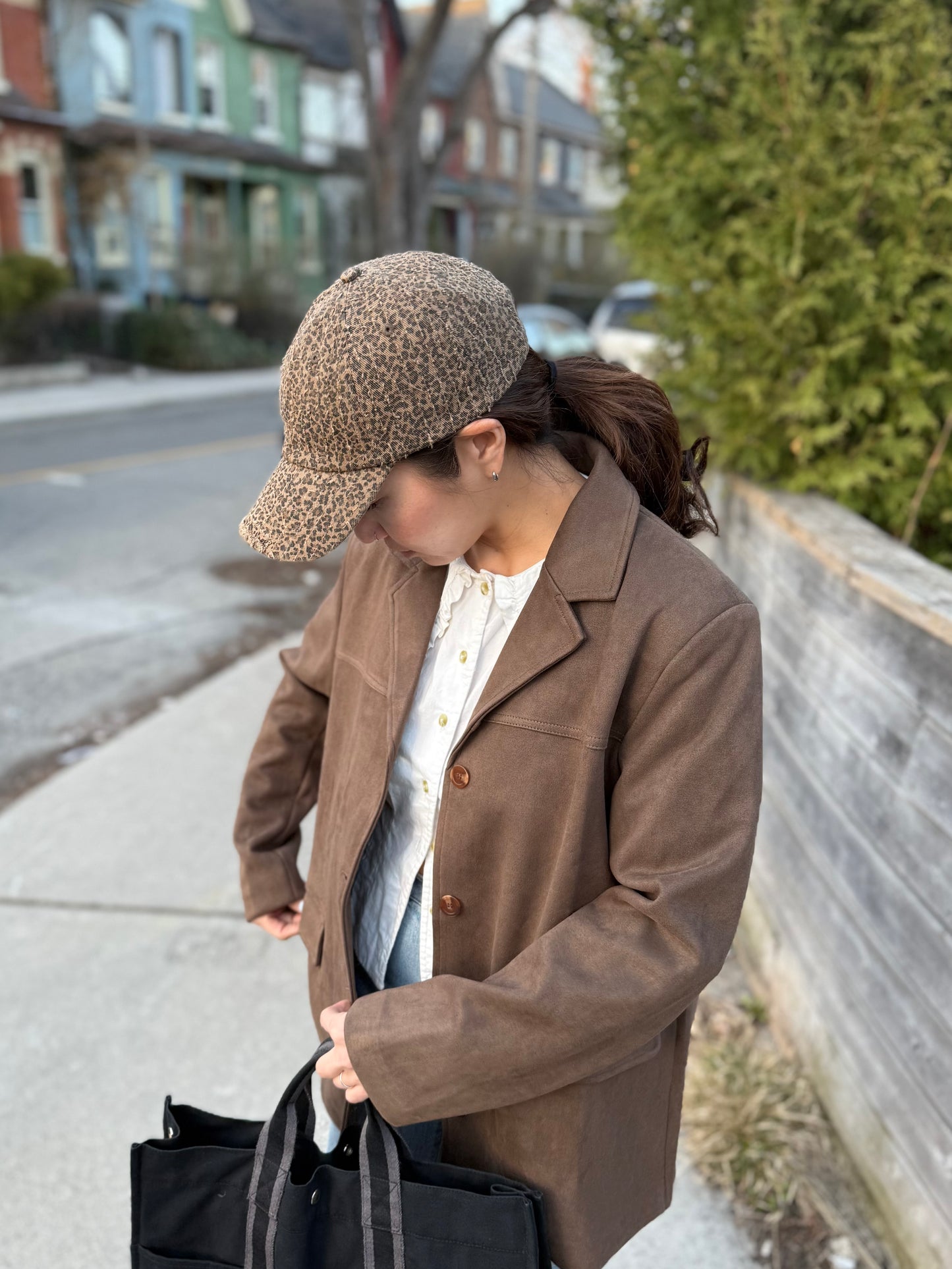 STEP Faux suede jacket