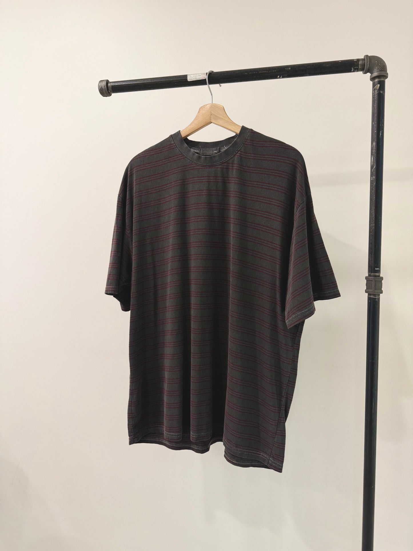 CRAY Striped boxy tee