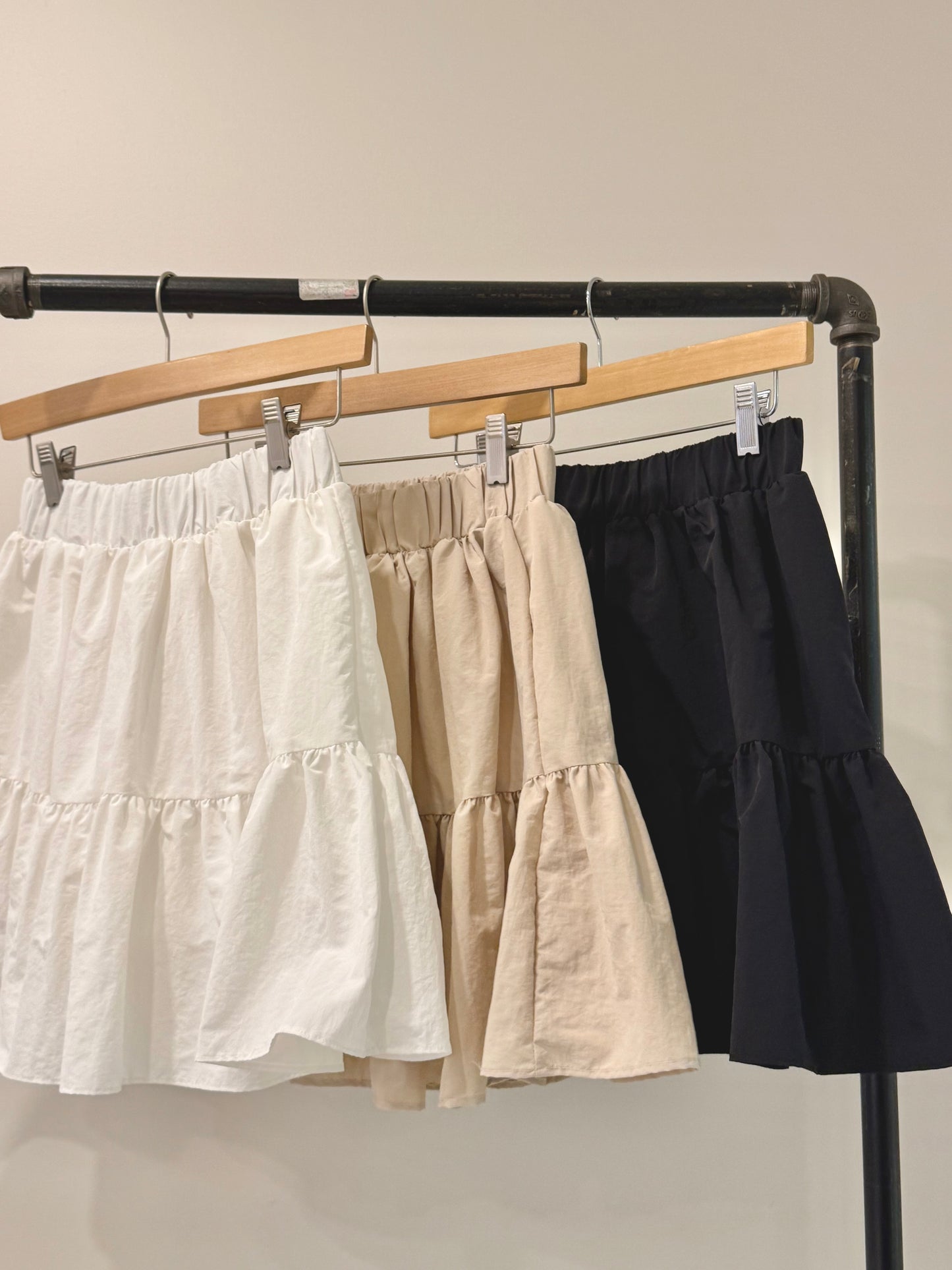CELLO Tiered mini skirt