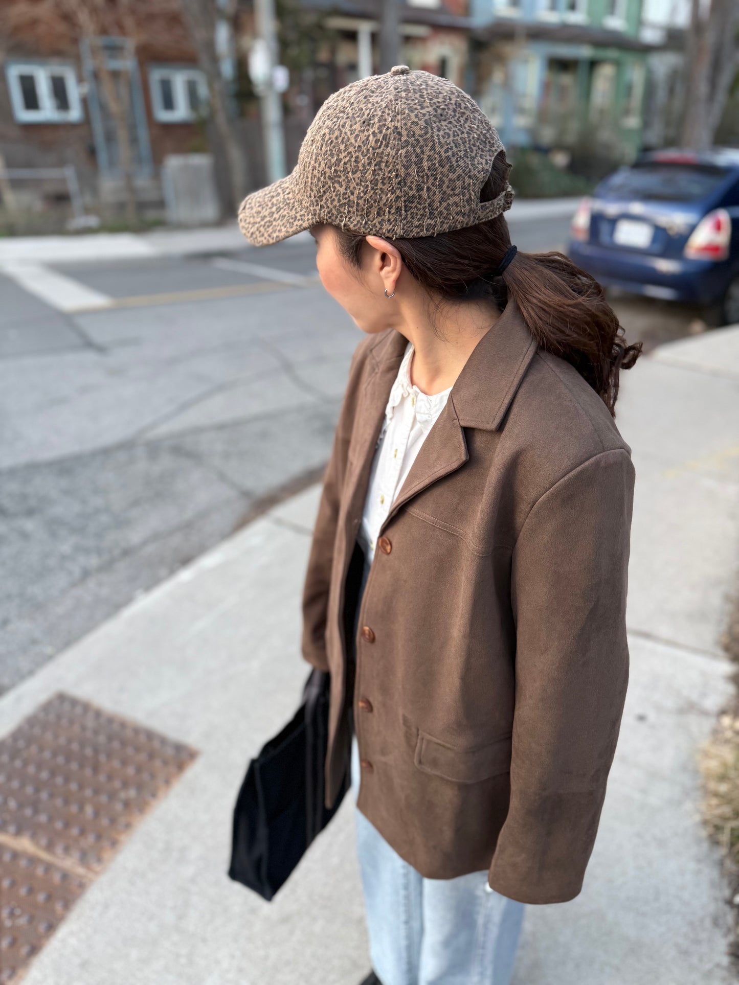 STEP Faux suede jacket