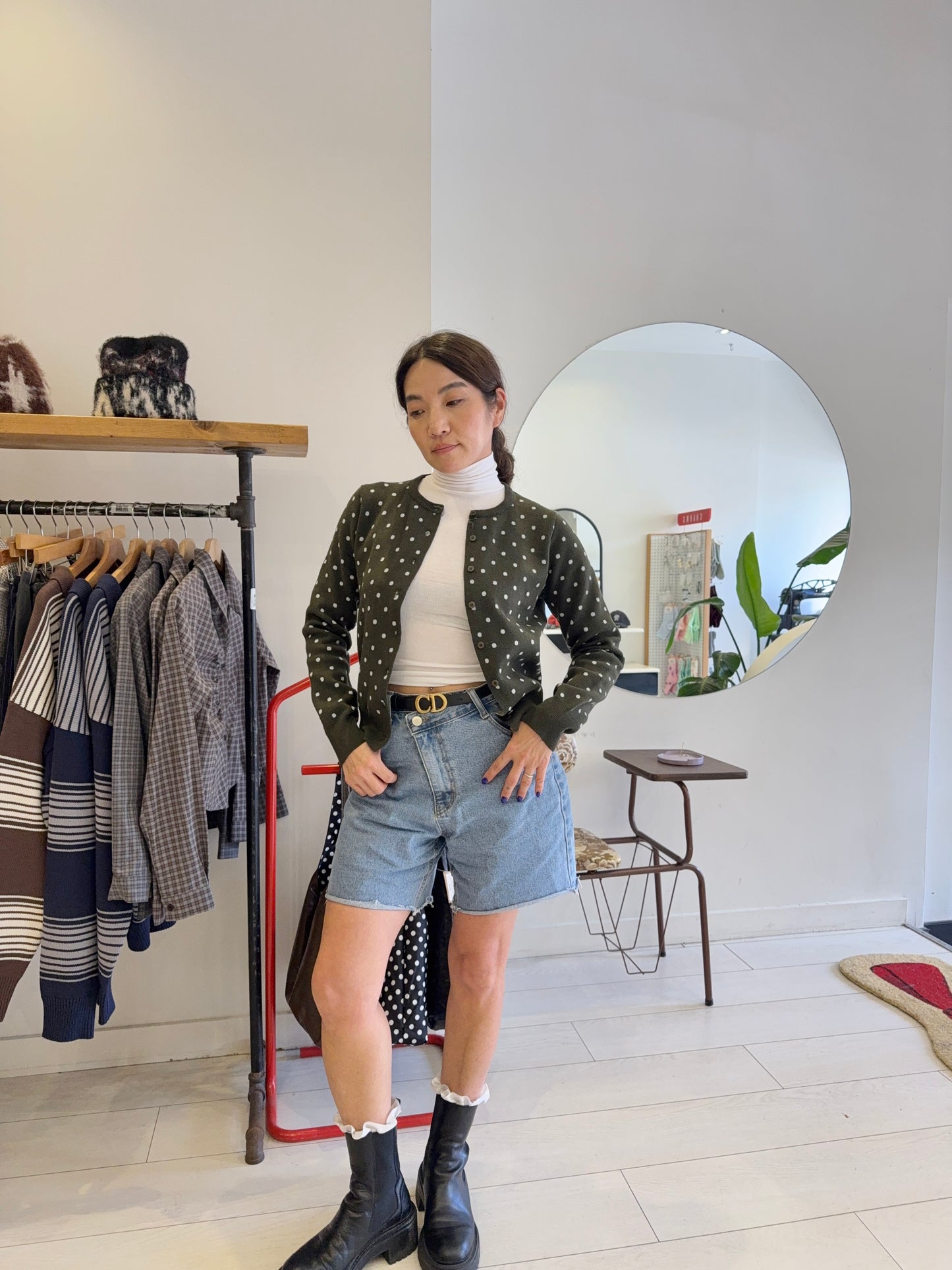 CRASH Polkadot cardigan