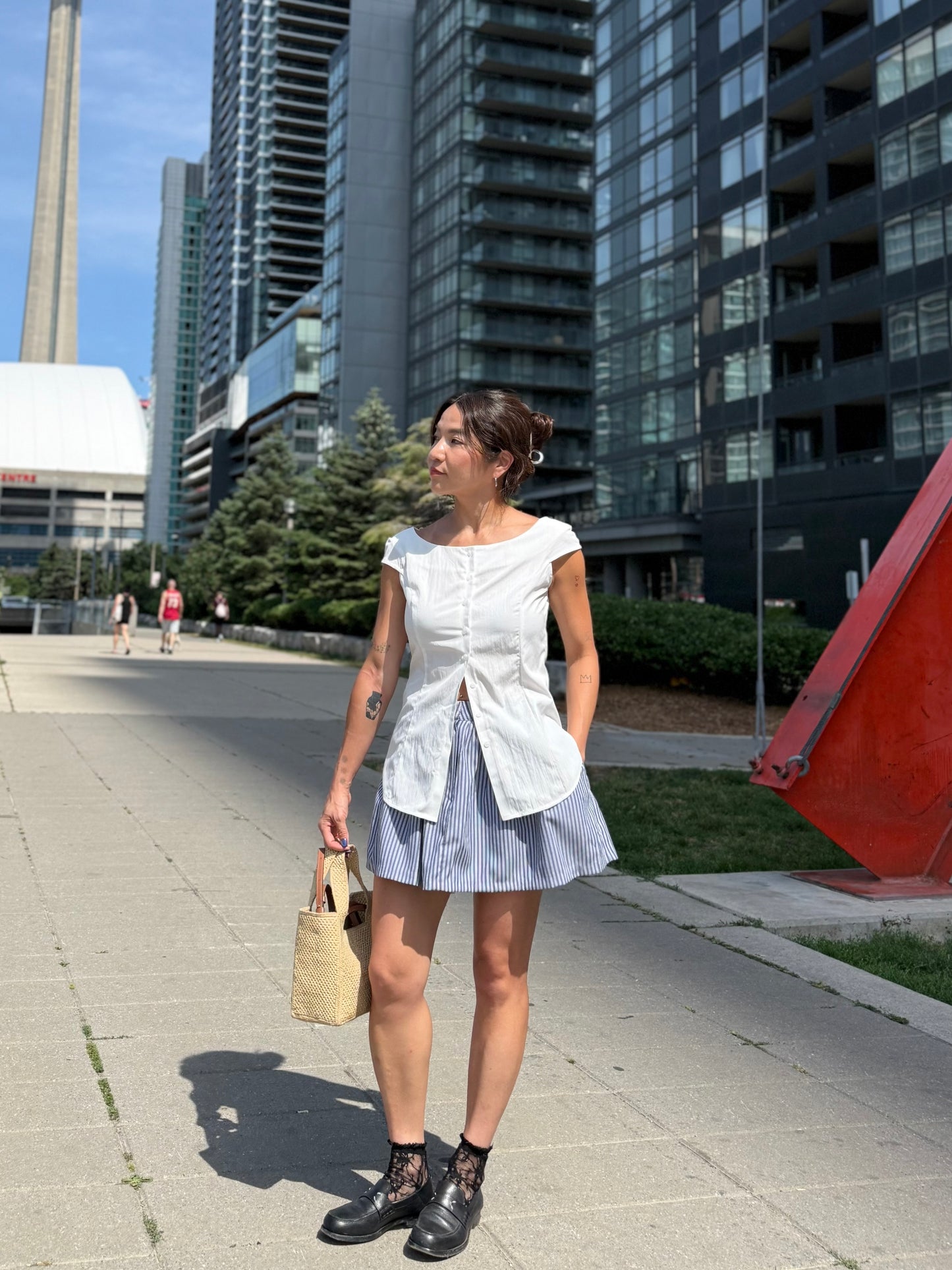 ADA Striped skort