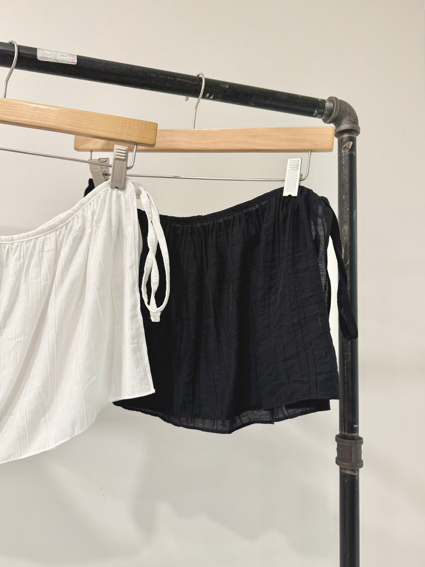 ZINK Overlay micro wrap skirt