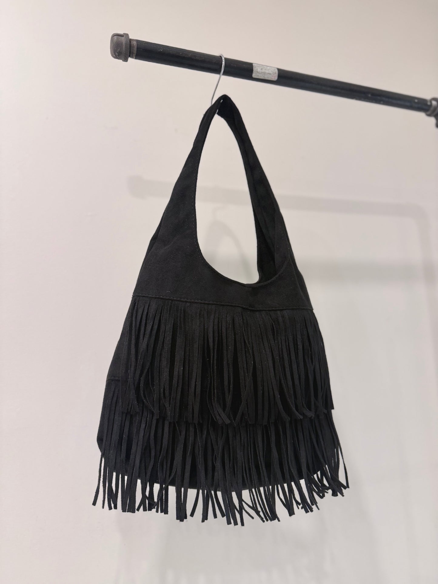 SYDNEY Suede fringe bag