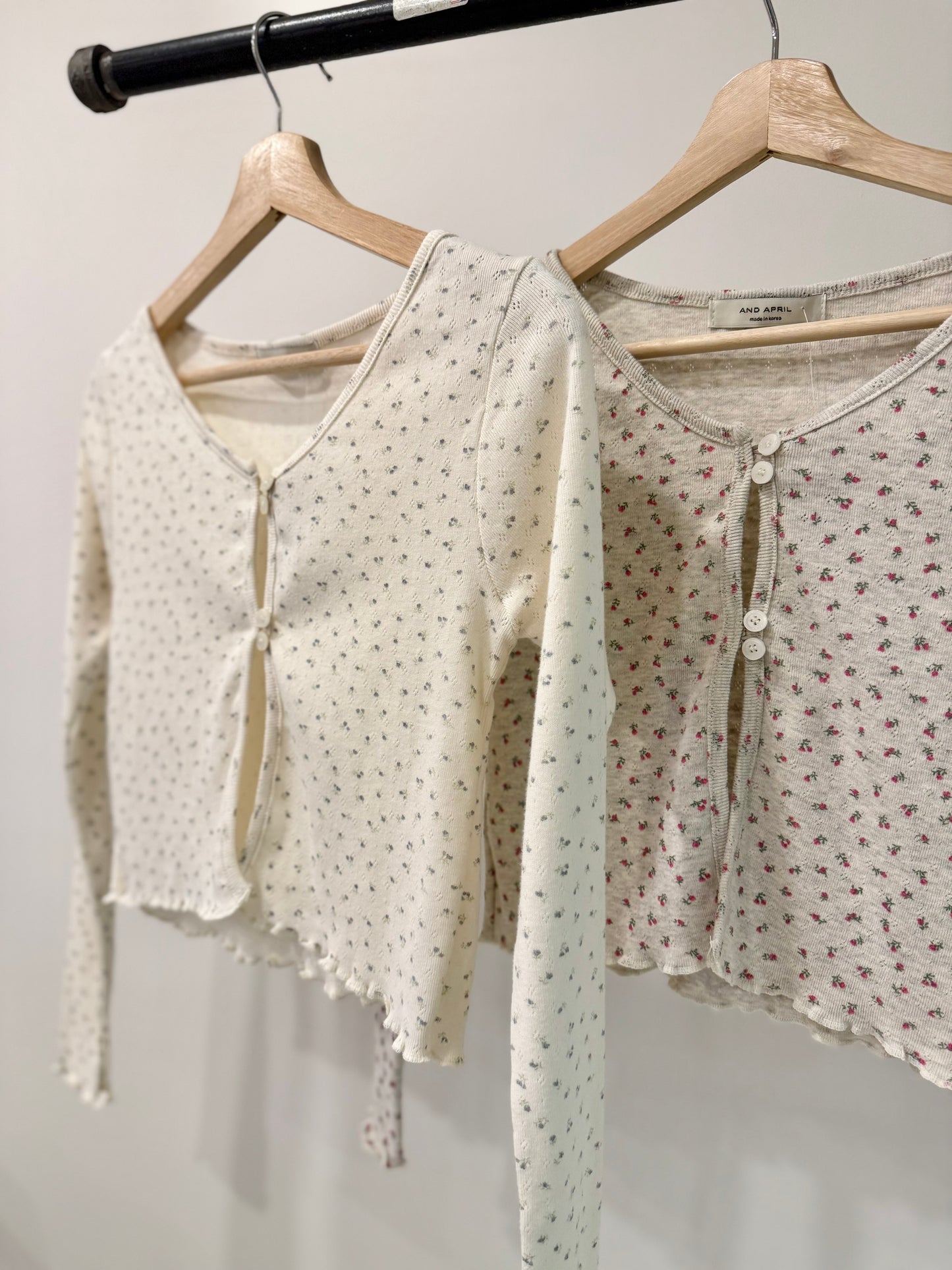 CAKE Floral mini cardigan