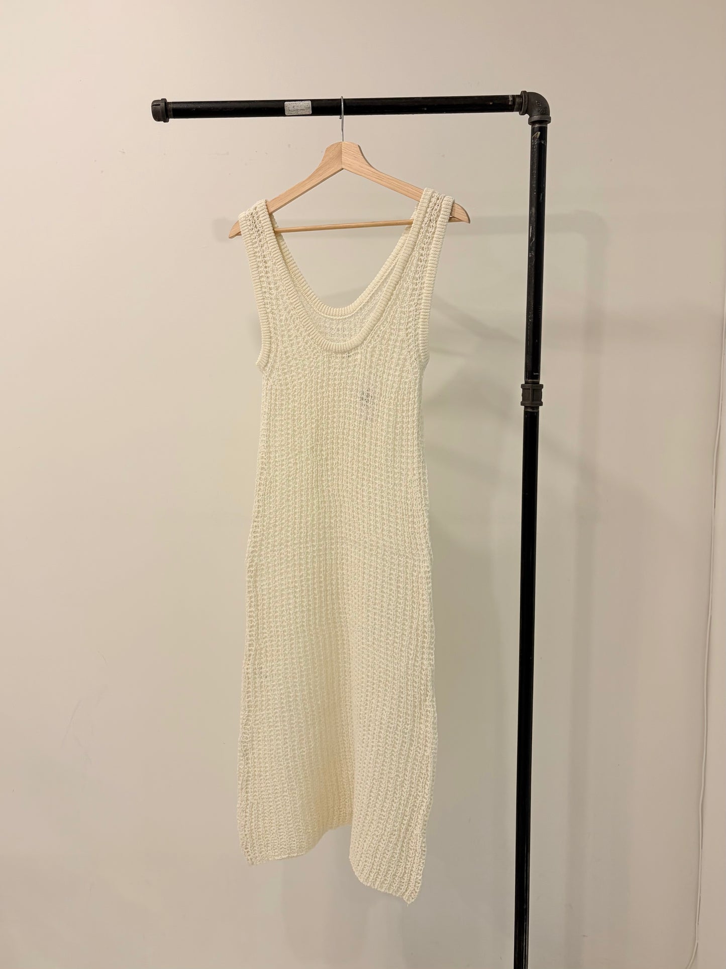 TASH Fishnet maxi dress