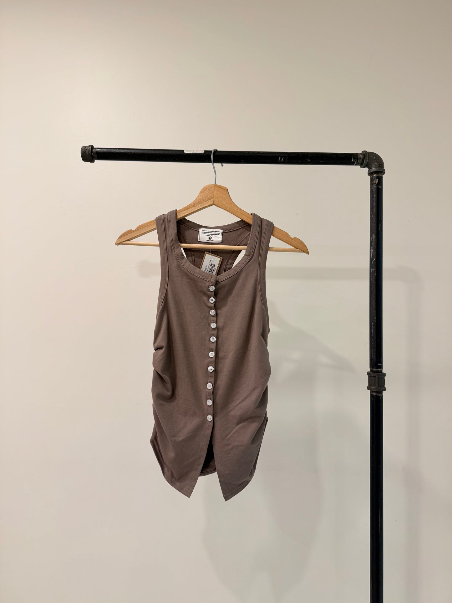 RENDY Button-up tanktop