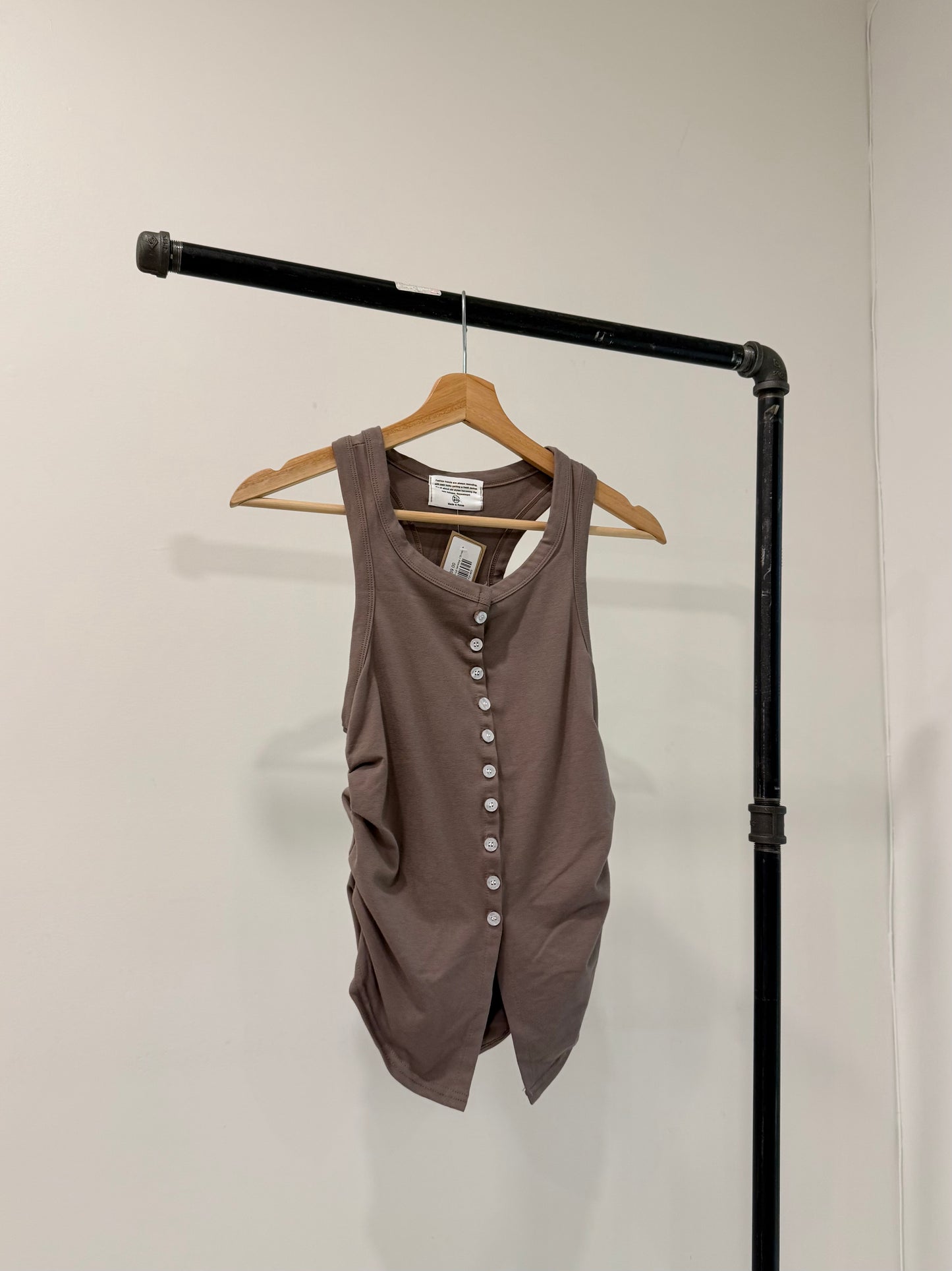 RENDY Button-up tanktop