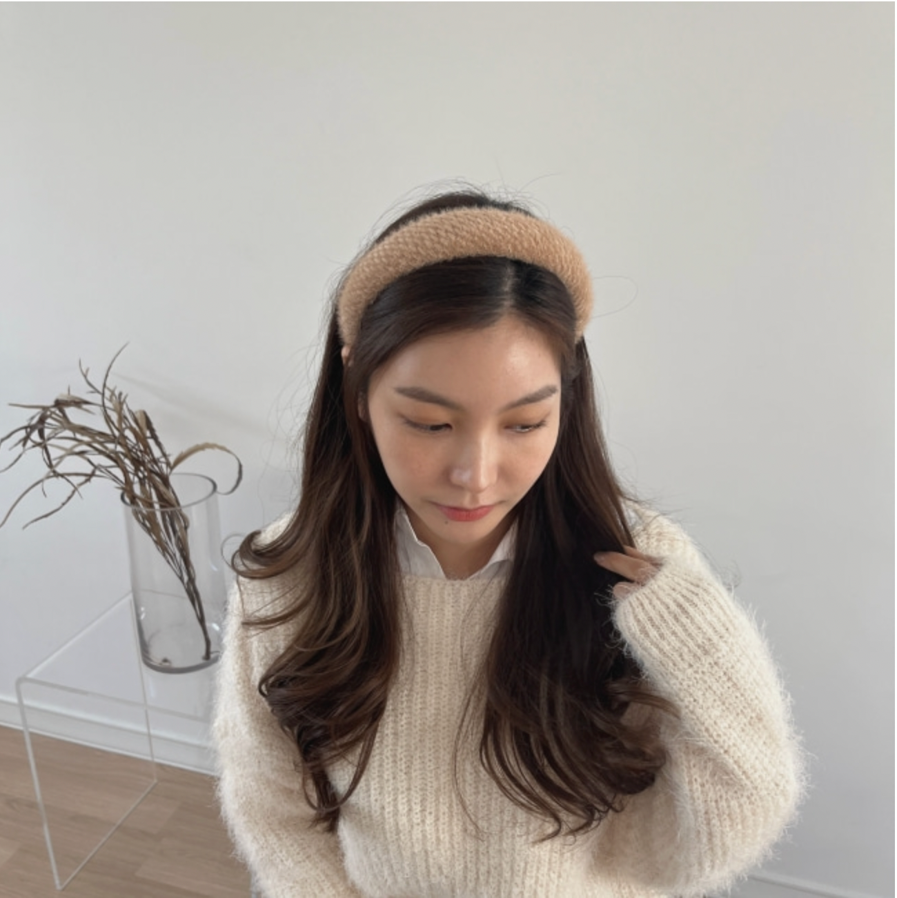 EMMA Padded fuzzy headband