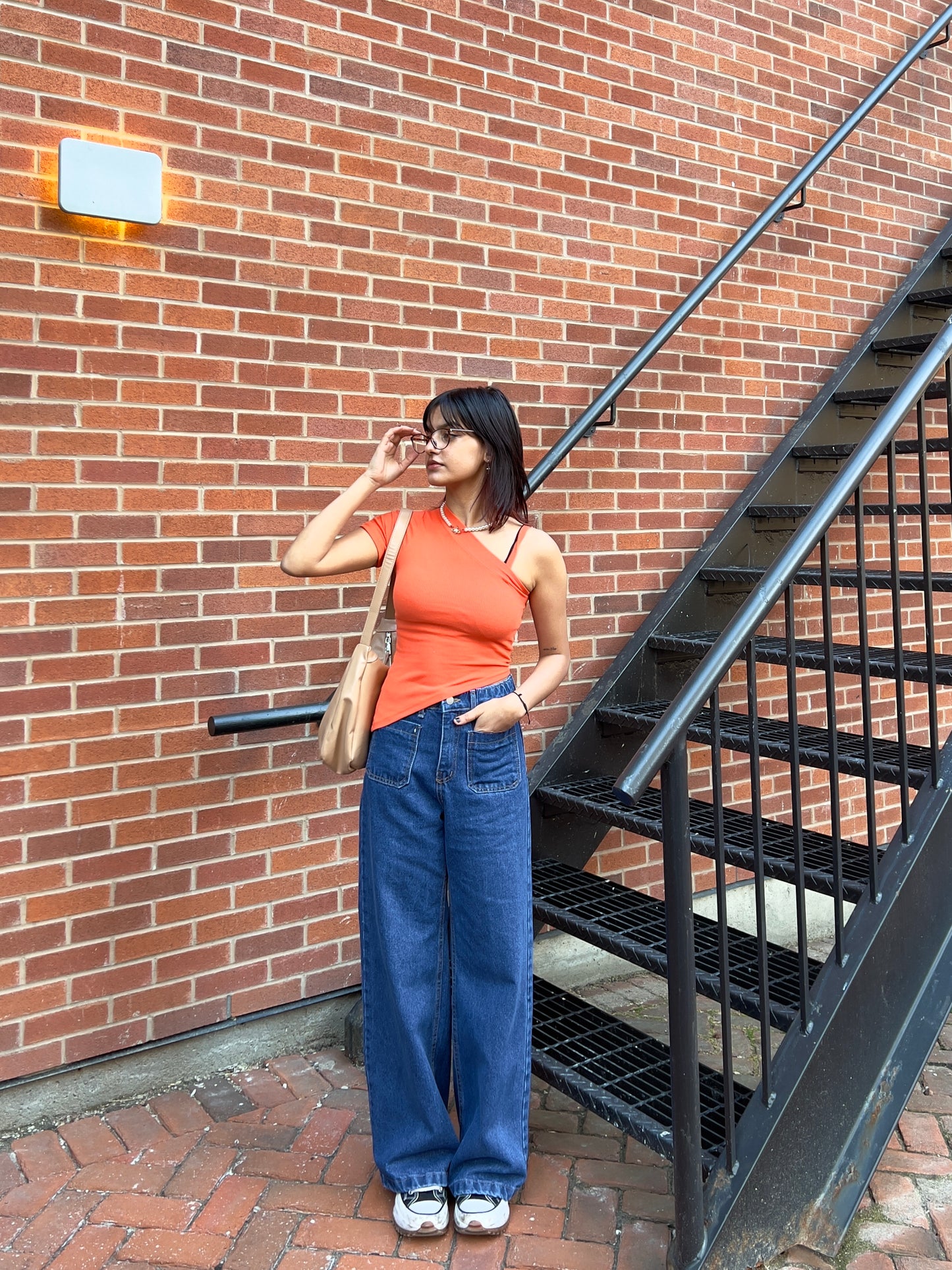 JERRI One shoulder top