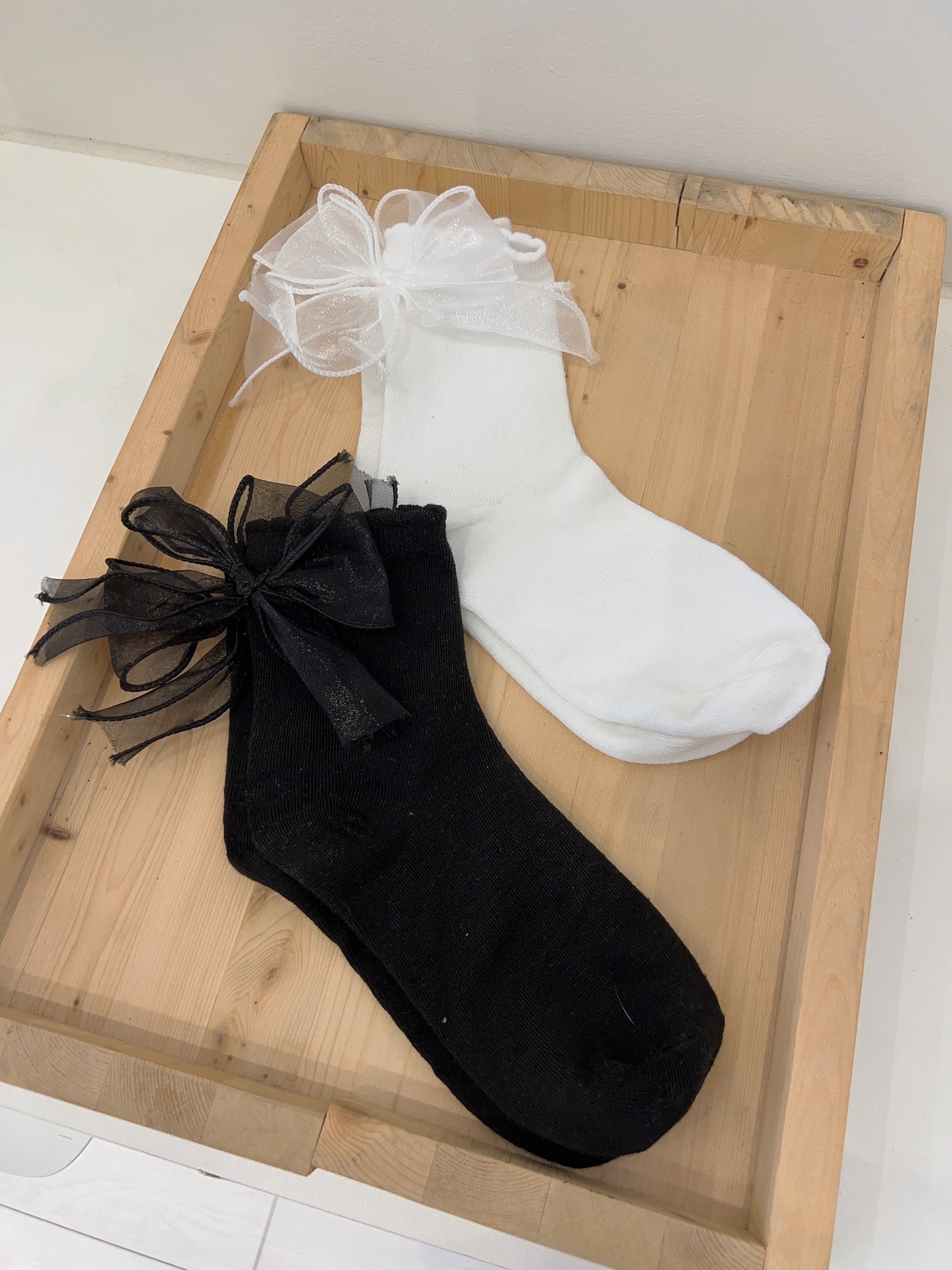 YANGMAL Ribbon socks