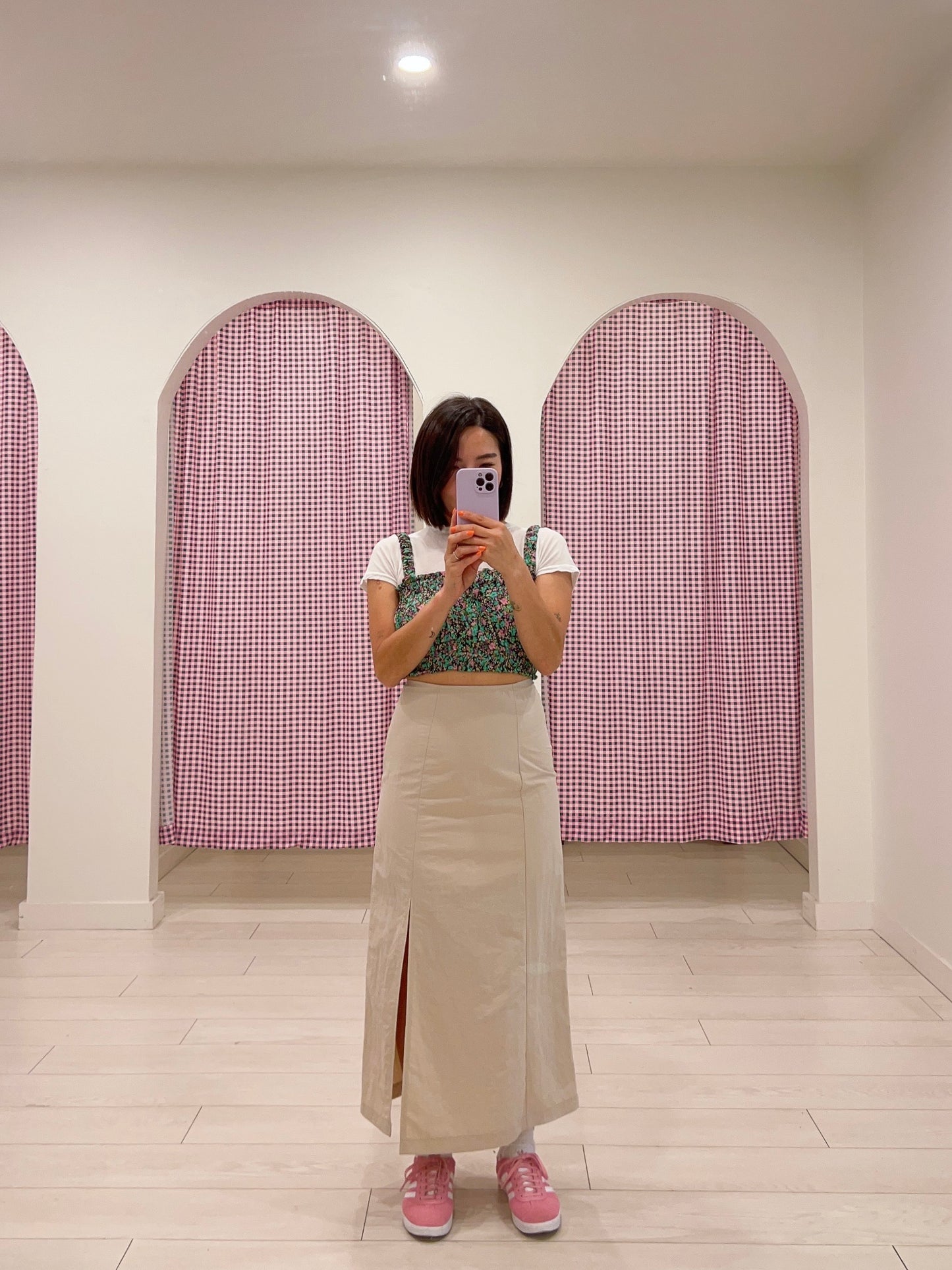 CHAK Nylon skirt