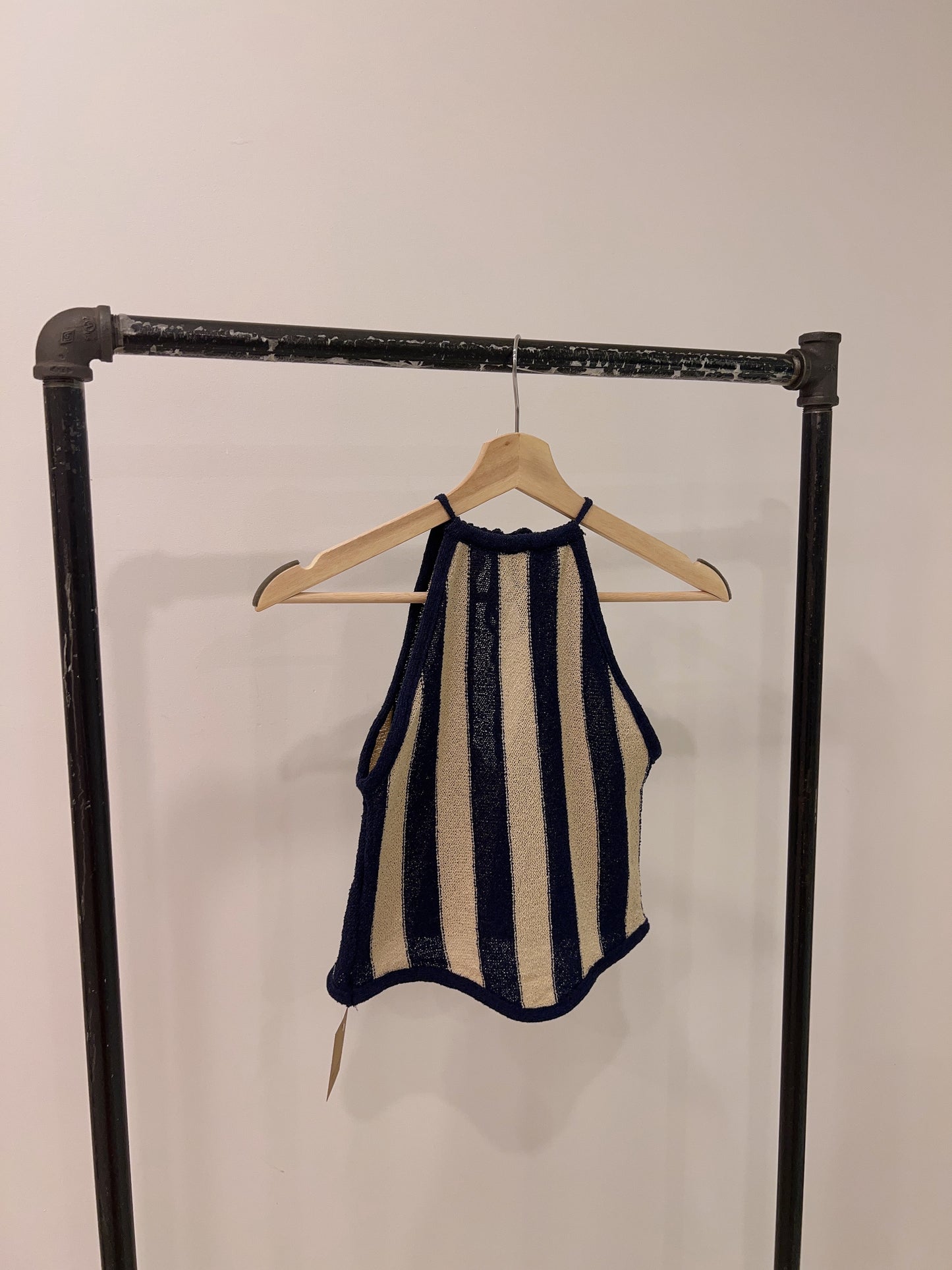 DRUM Stripe halter top