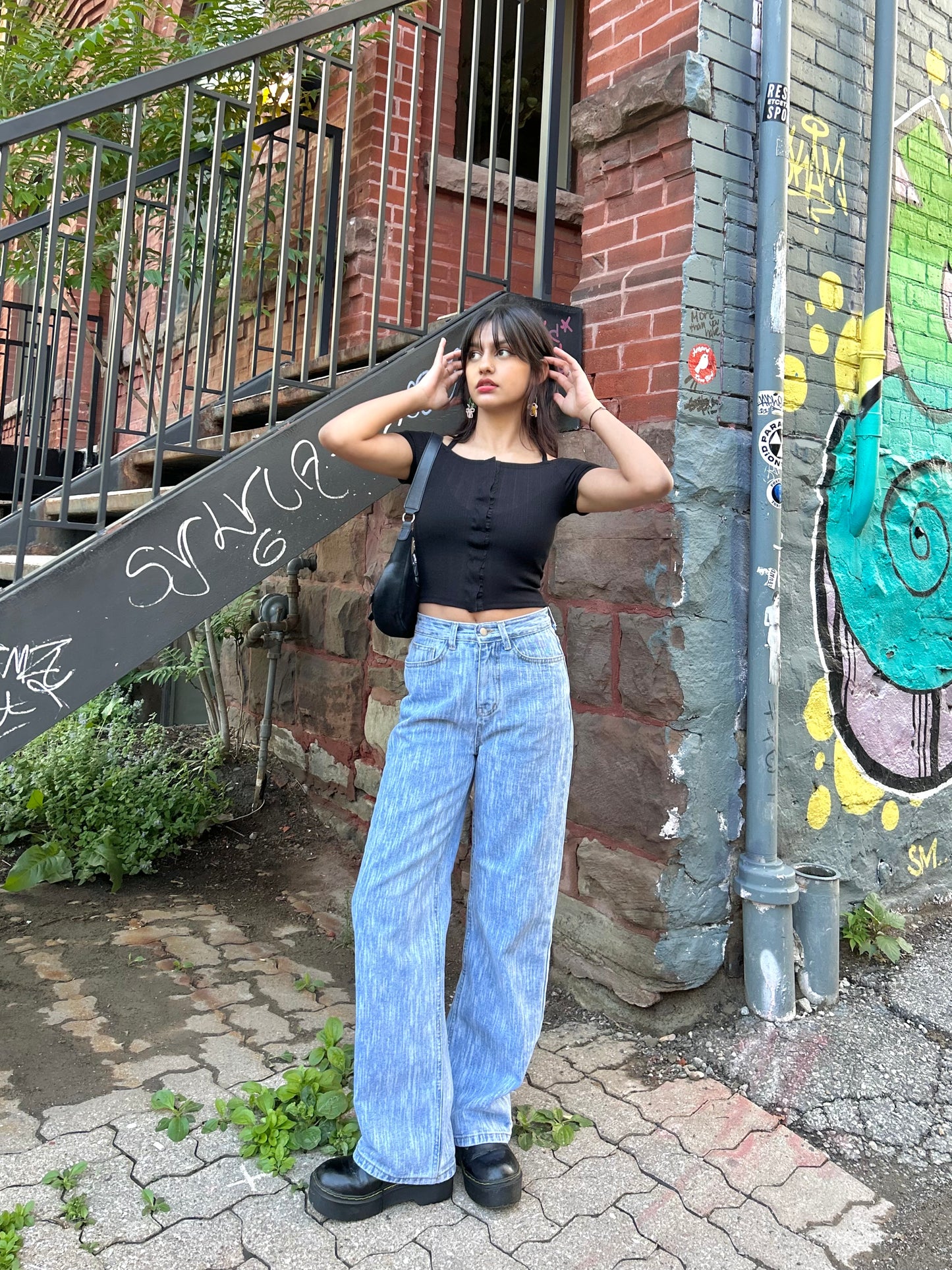 JORGI Jacquard jeans
