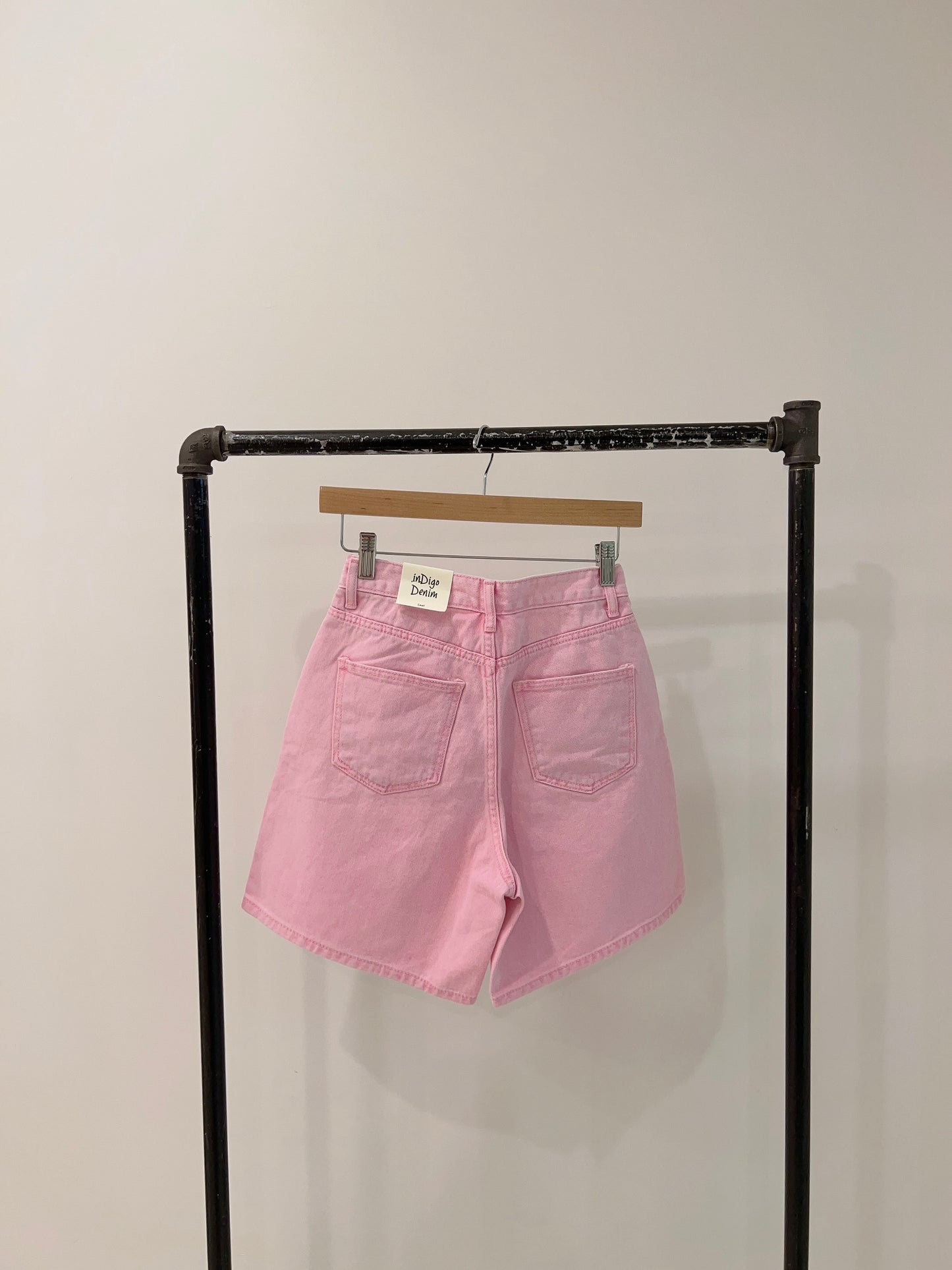 MARVE Colour denim shorts