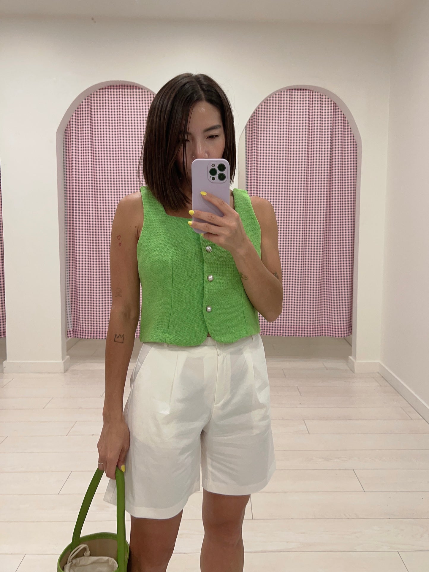 SANA Tweed vest