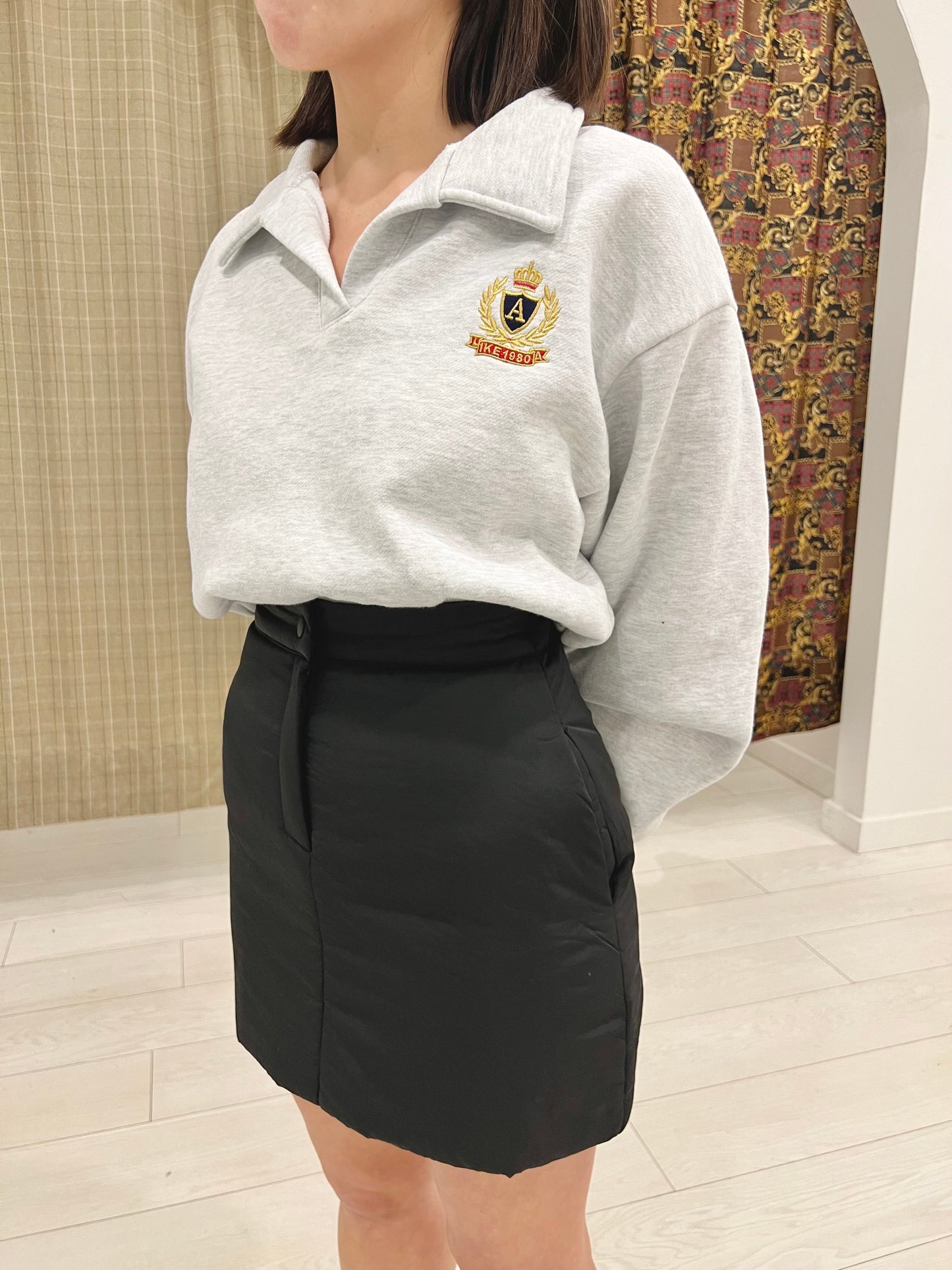 JUNO Padded mini skirt