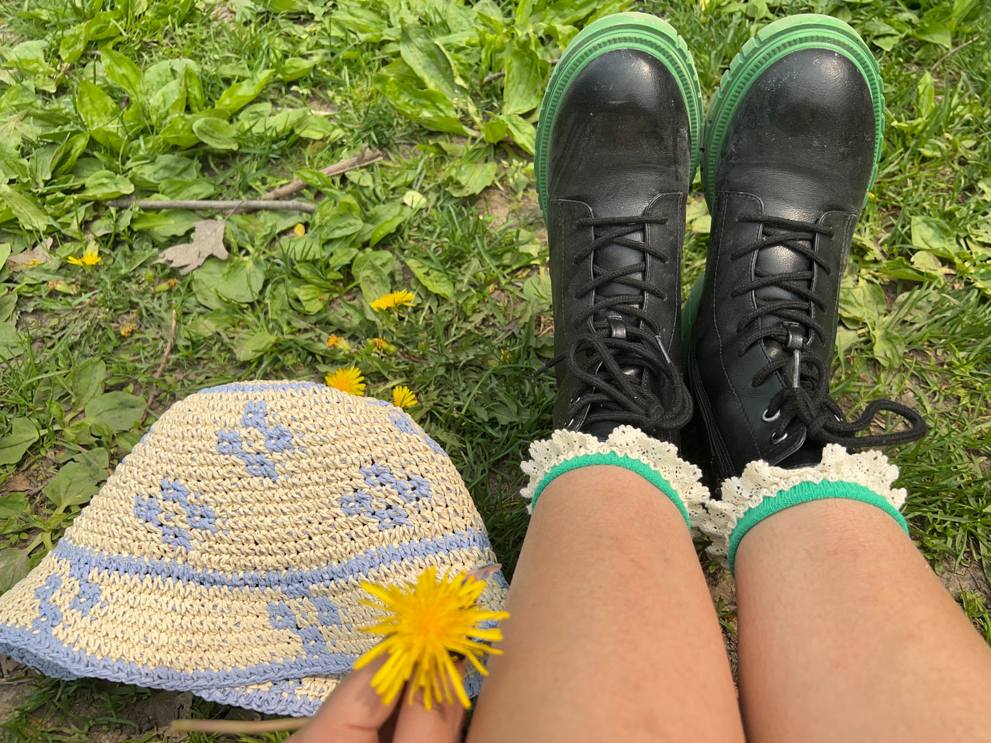 PICKME Flower straw hat