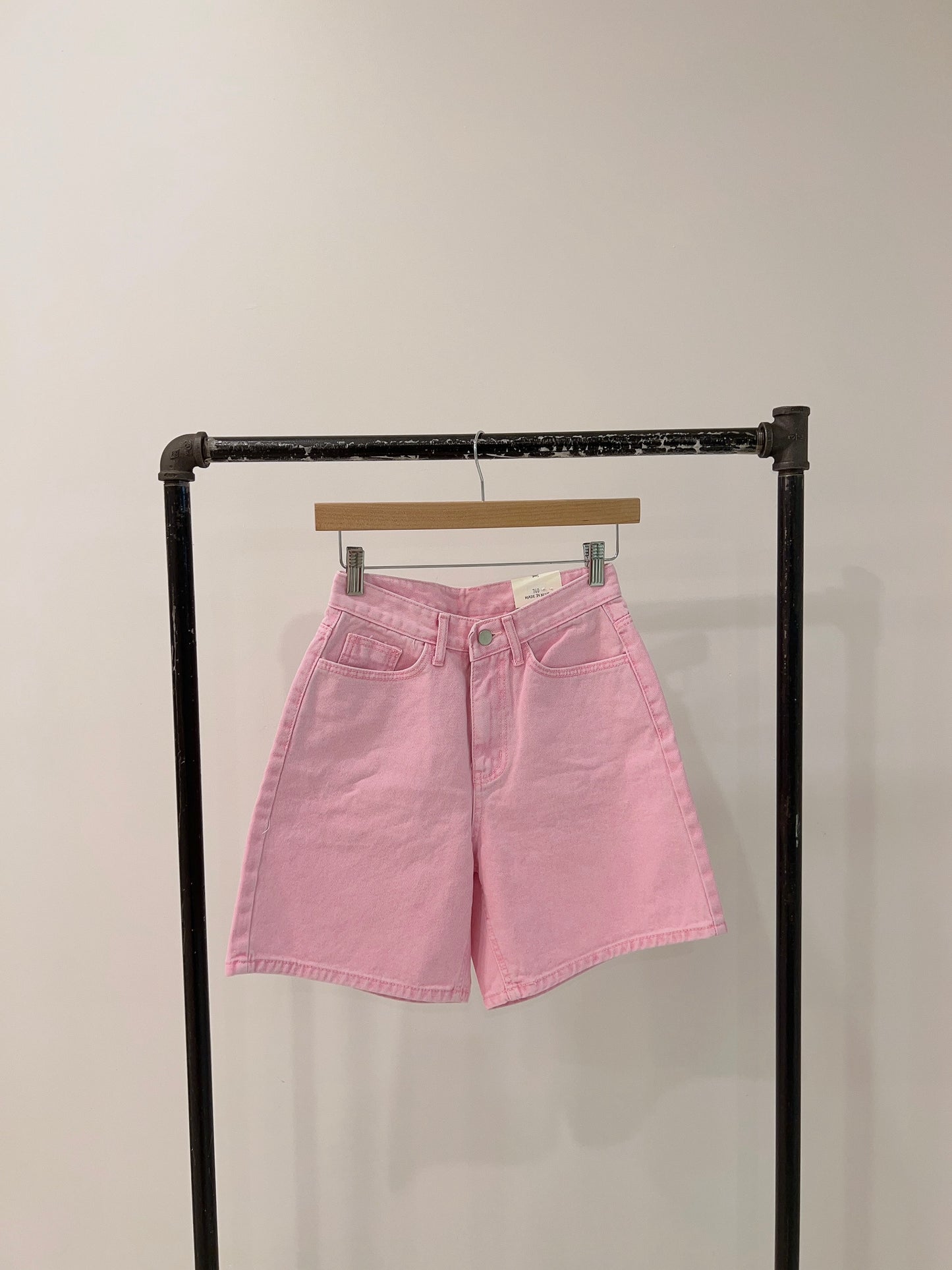MARVE Colour denim shorts
