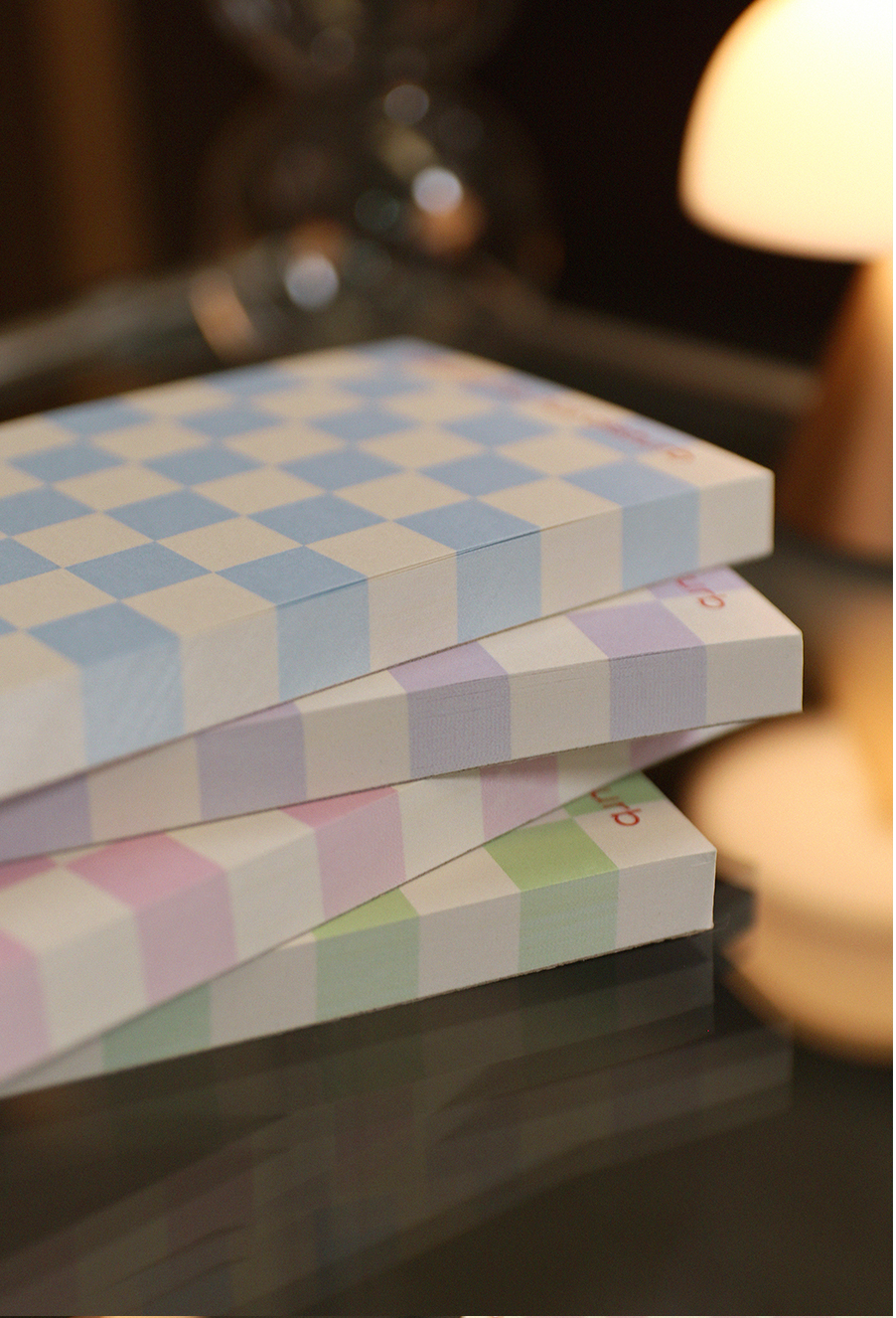 PAPER Checker memo pad