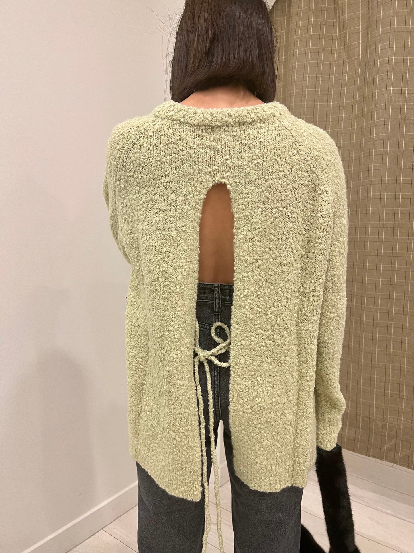 LISA Backless sweater