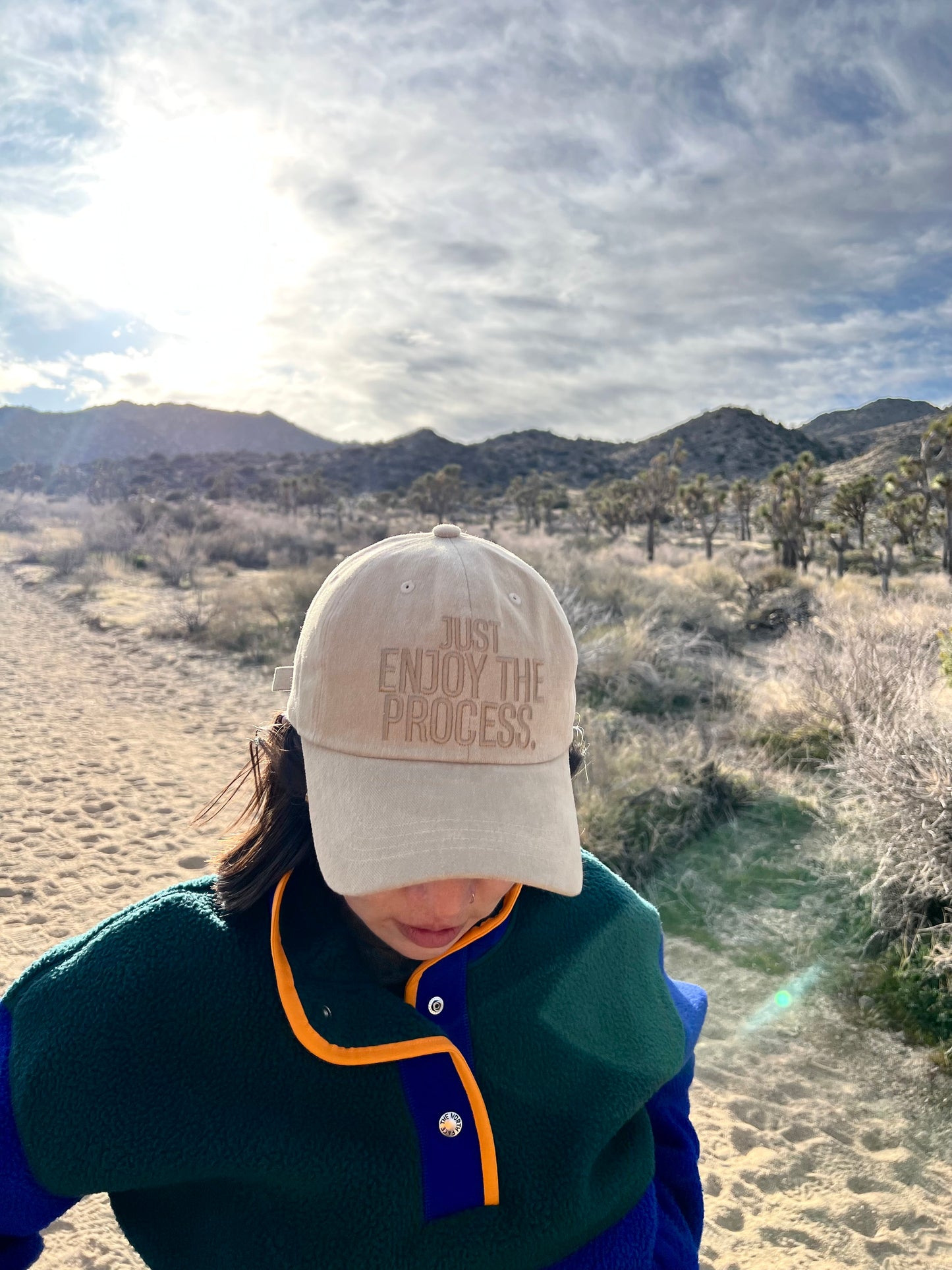JOY Embroidered ball cap