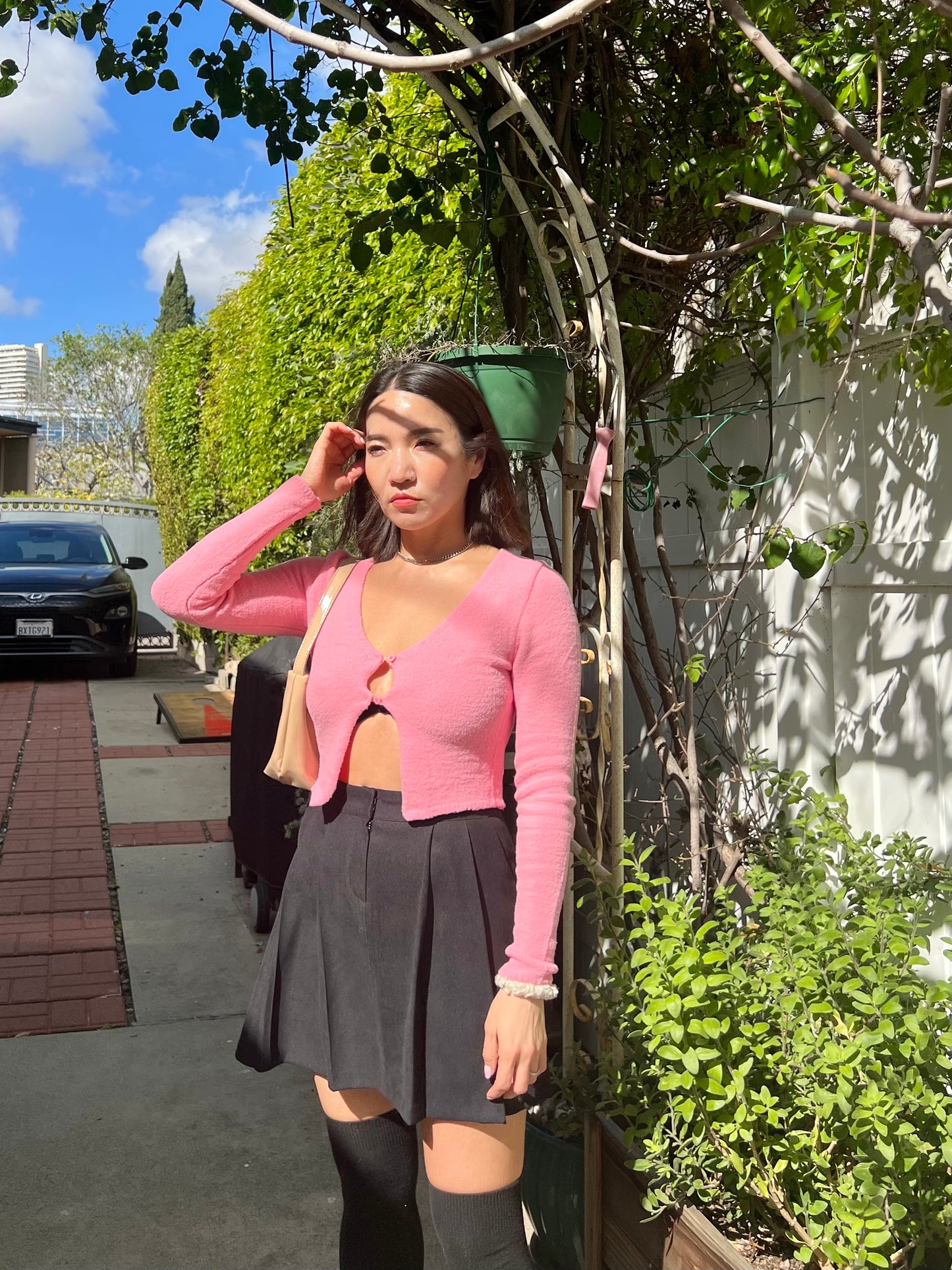 TIKITO Cropped cardigan