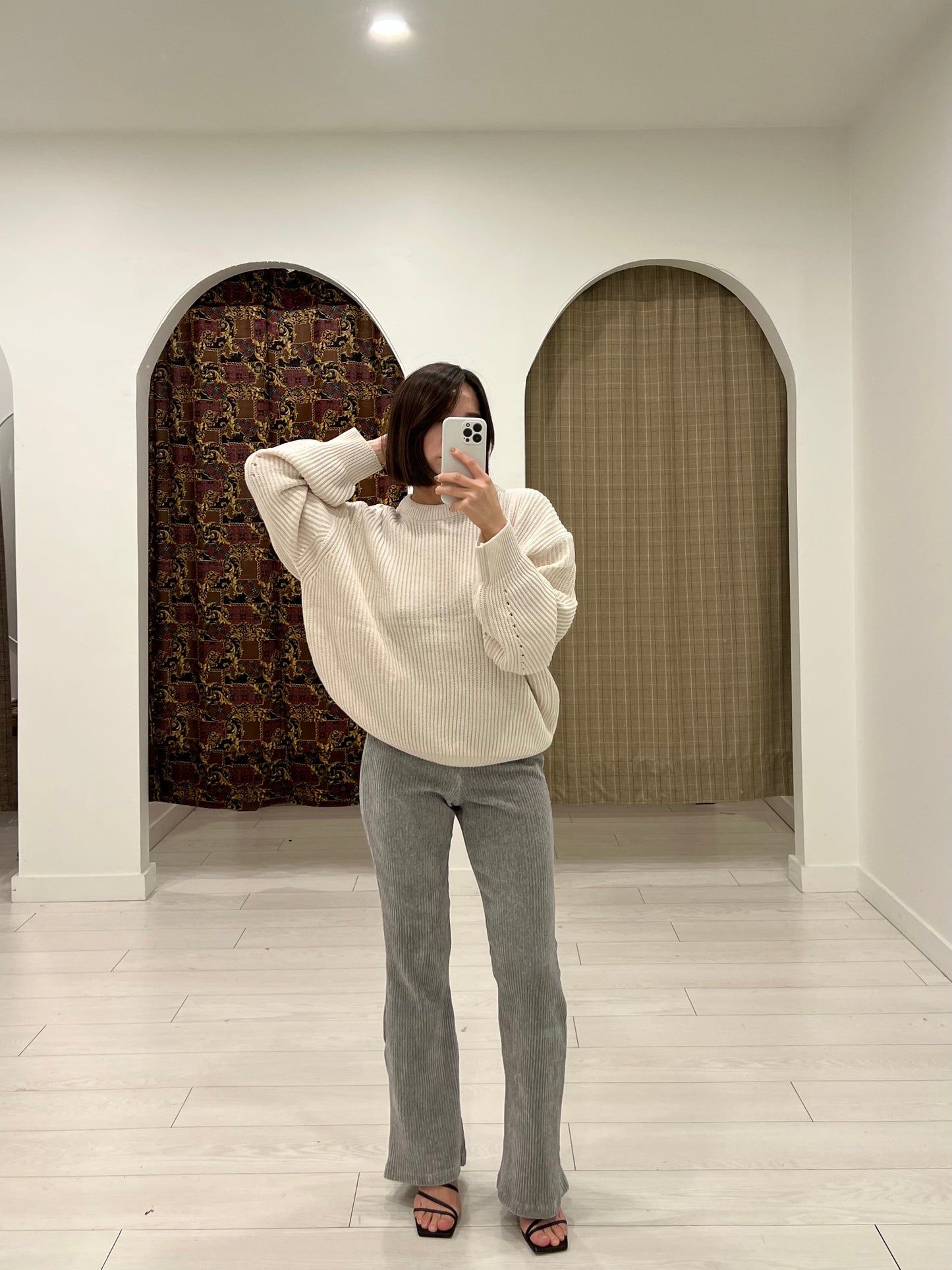 SOME Corduroy flare pants