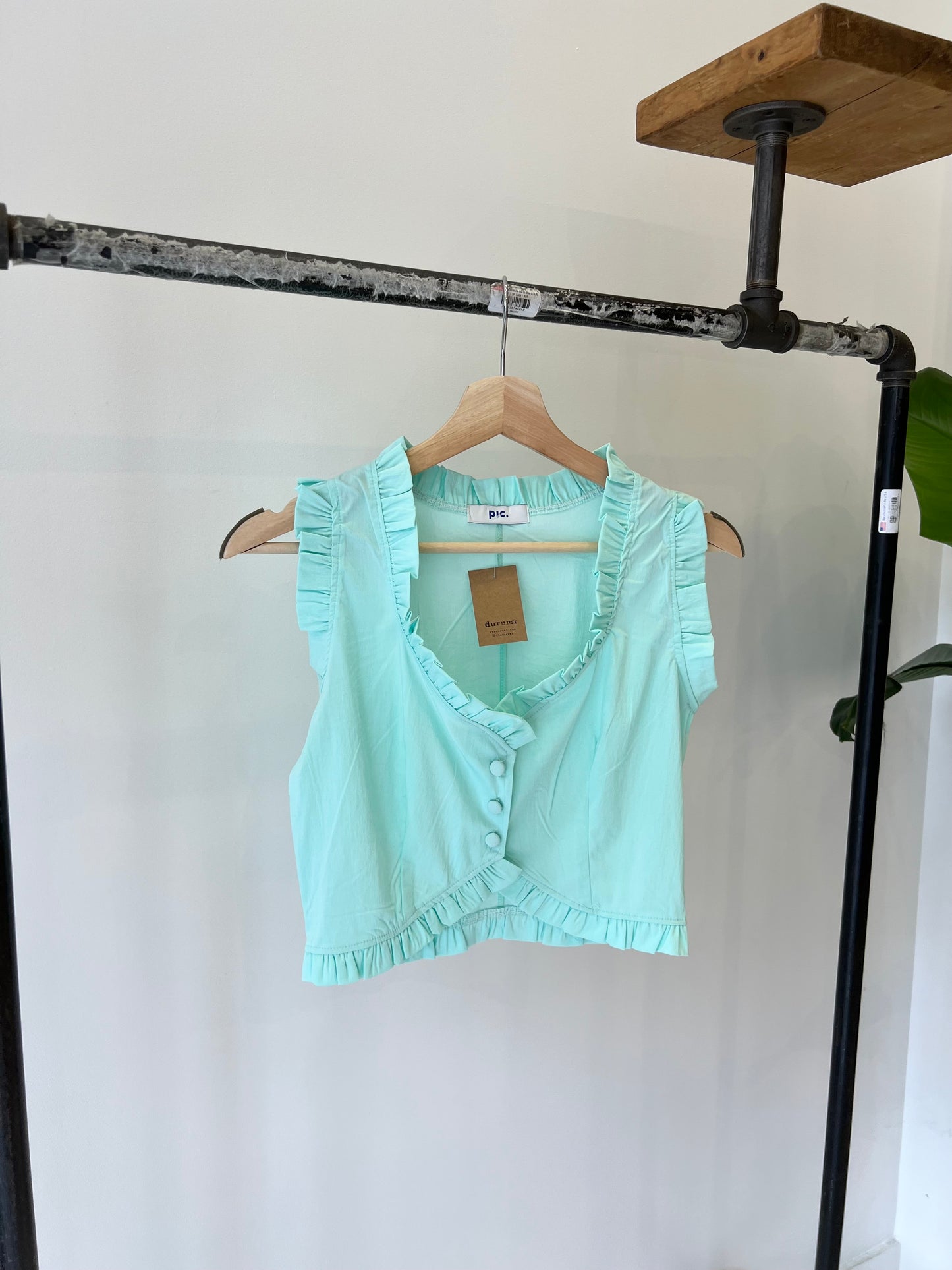 RANEL Frill tank shirt