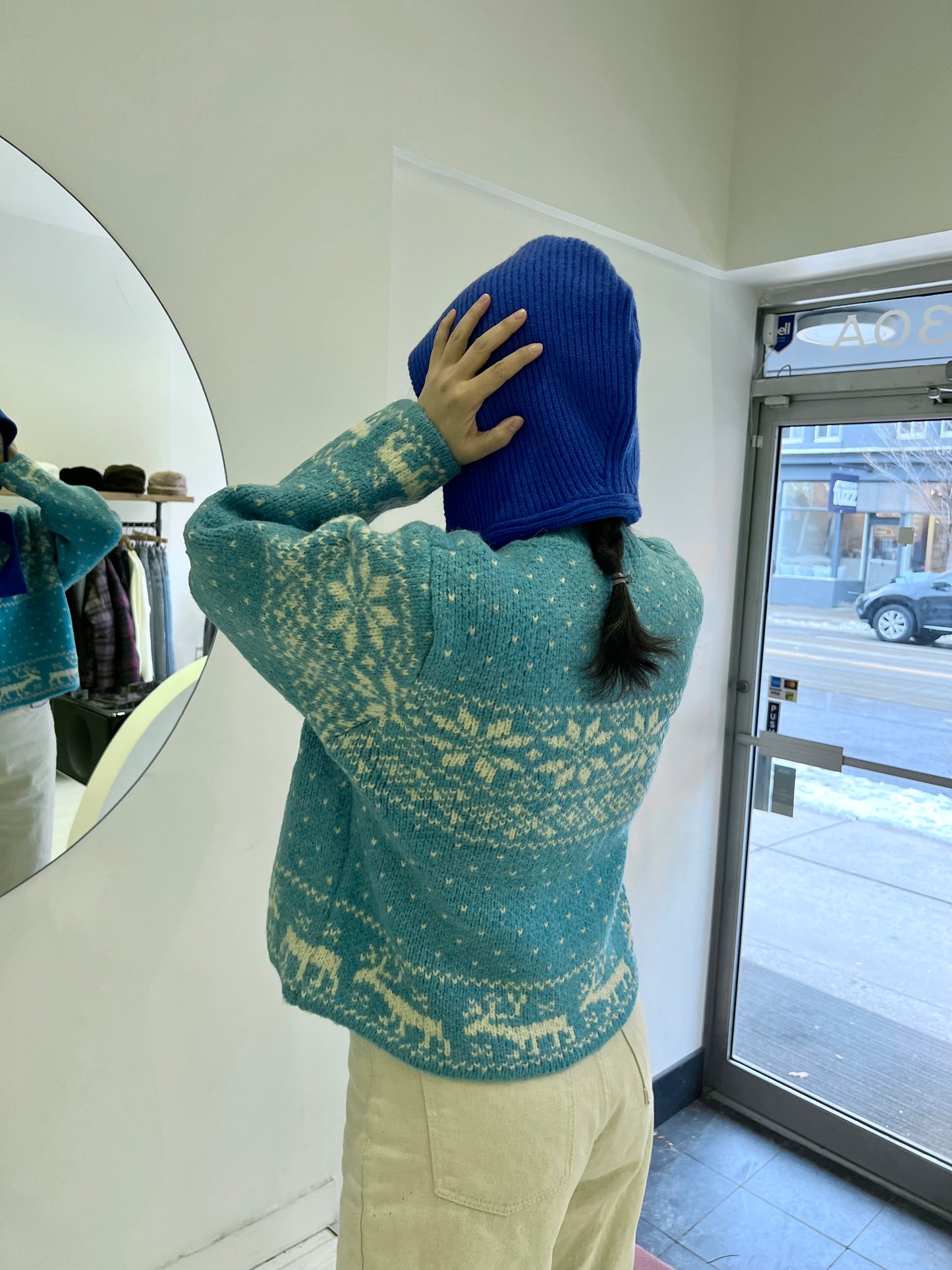 NIKI Knit balaclava