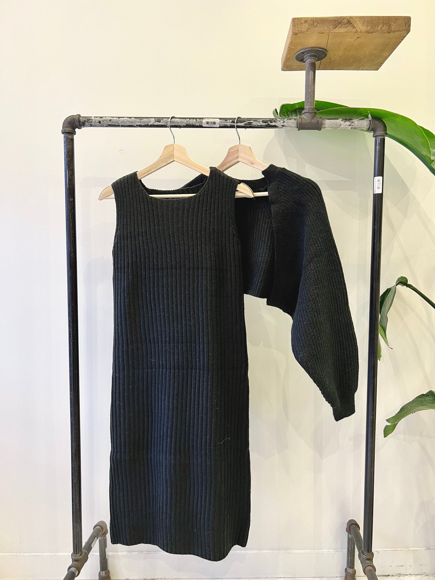 SAFE Wool dress shrug set