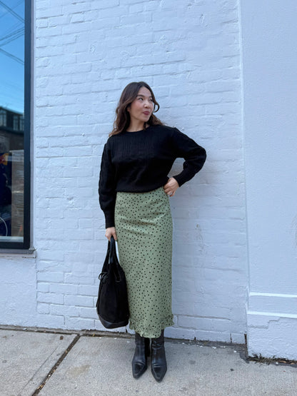 DIA Polkadot maxi skirt