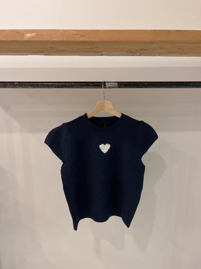 SARANG Heart knit top