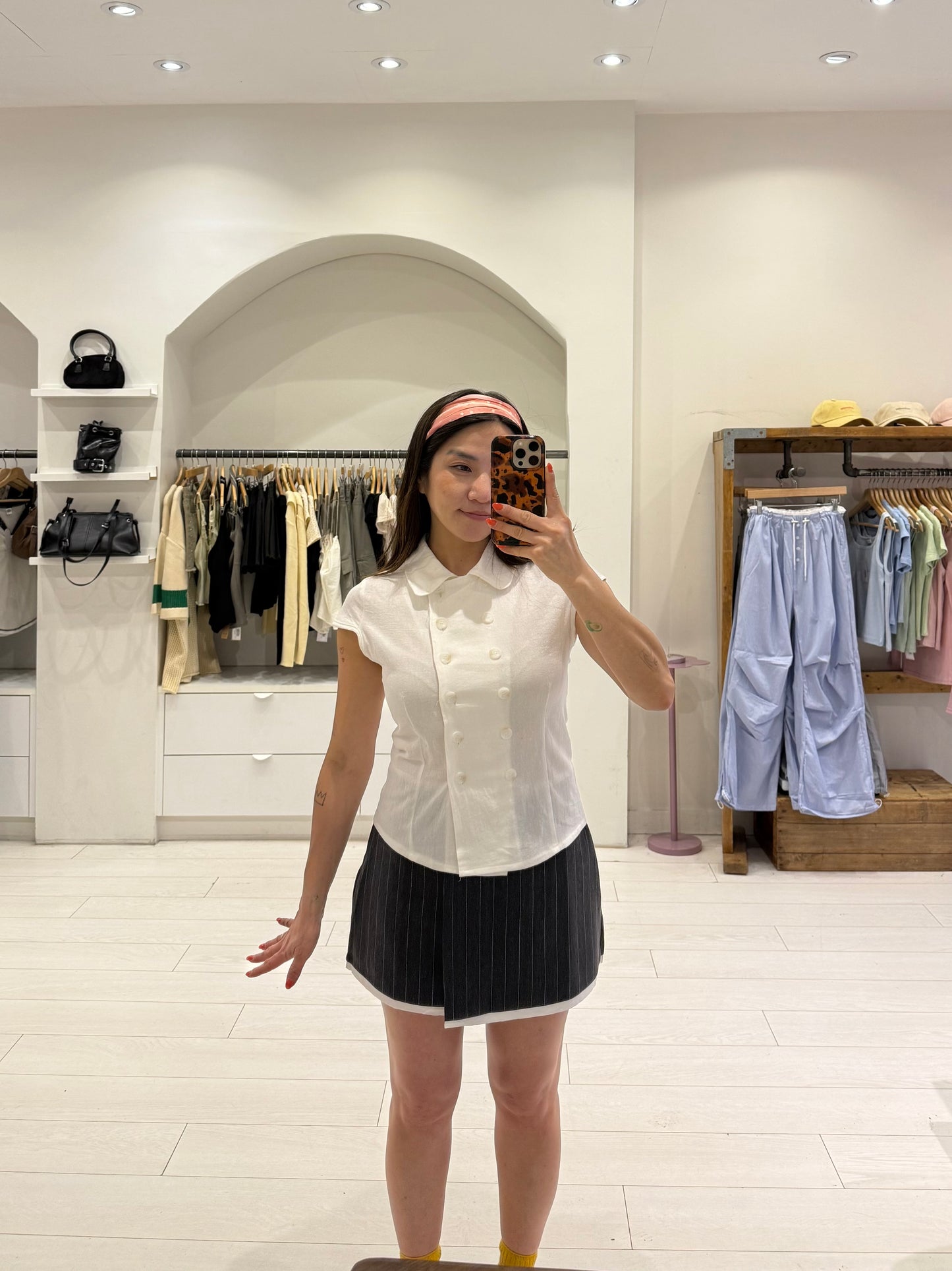 AUDREY Double-breasted shirt