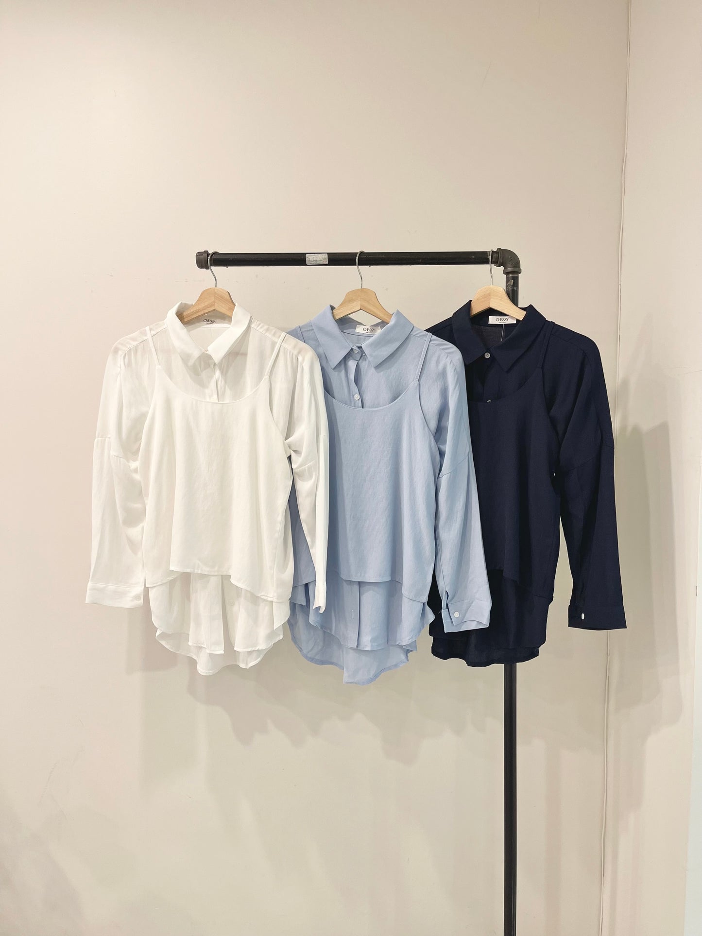 THEA Cami-and-shirt set