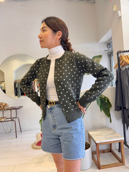 CRASH Polkadot cardigan
