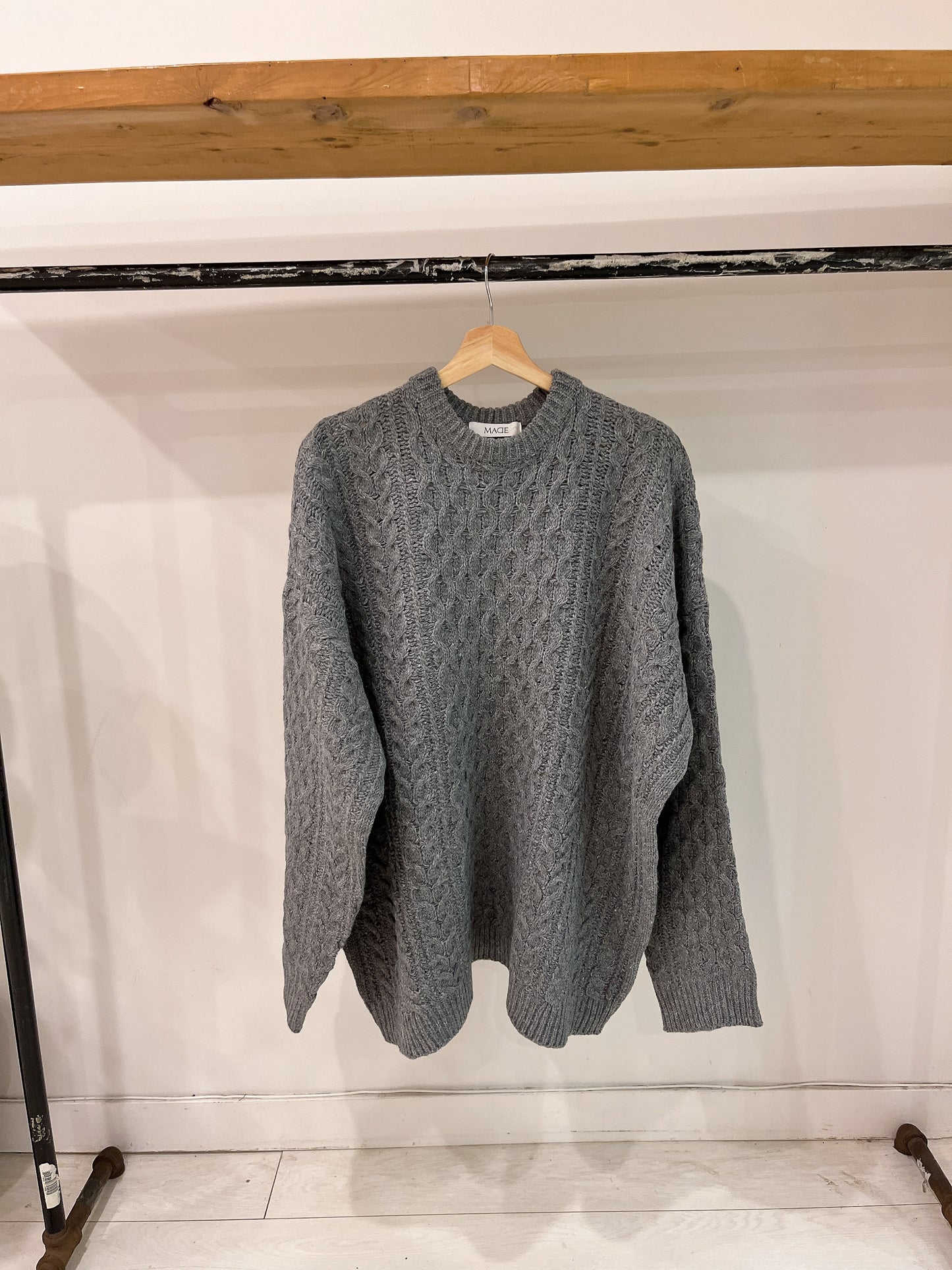 WESTER Cable-knit sweater