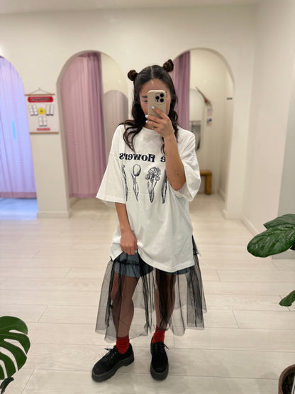 KAYA Sheer mesh dress