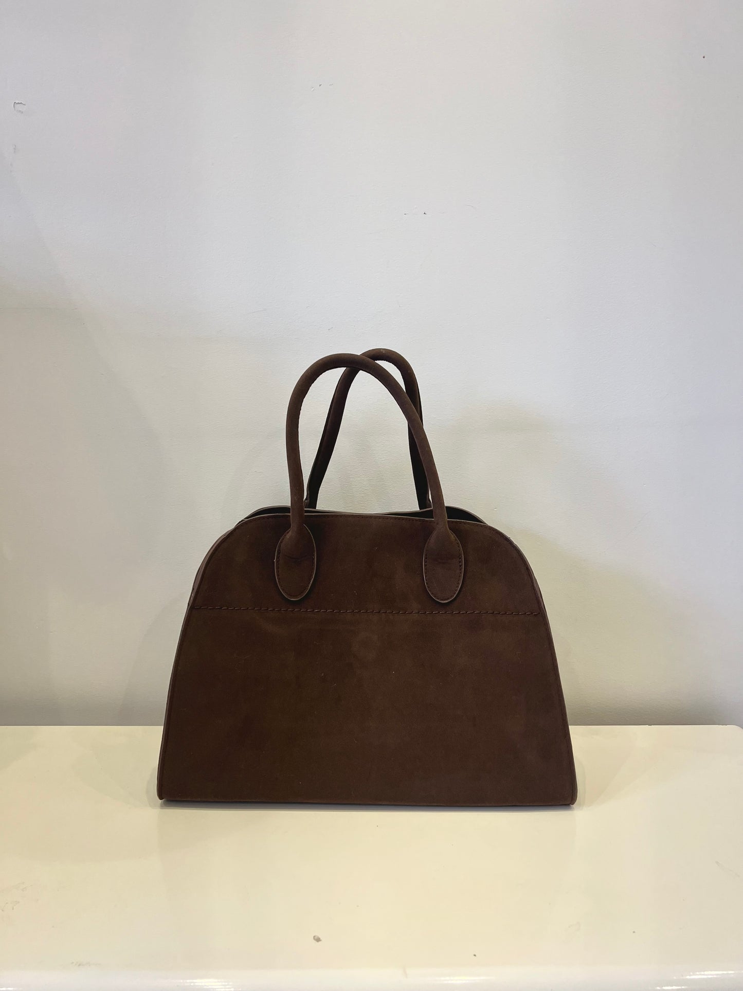 ELISH Large suede tote bag