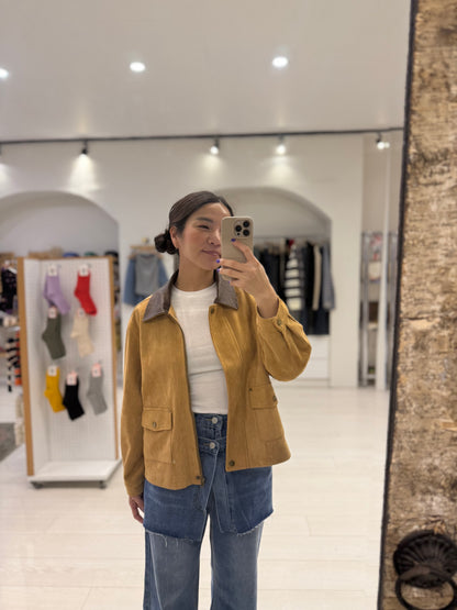JUST Faux suede jacket