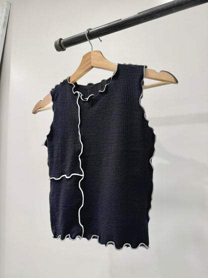 ELSIE Lettuce edge tanktop