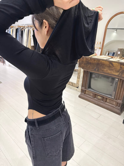 DRAG Hooded bodysuit