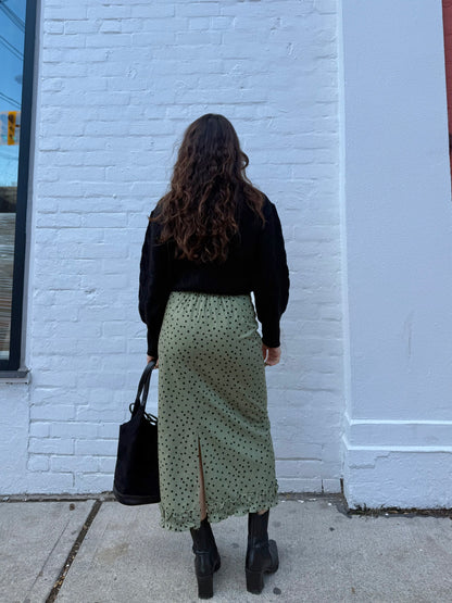 DIA Polkadot maxi skirt