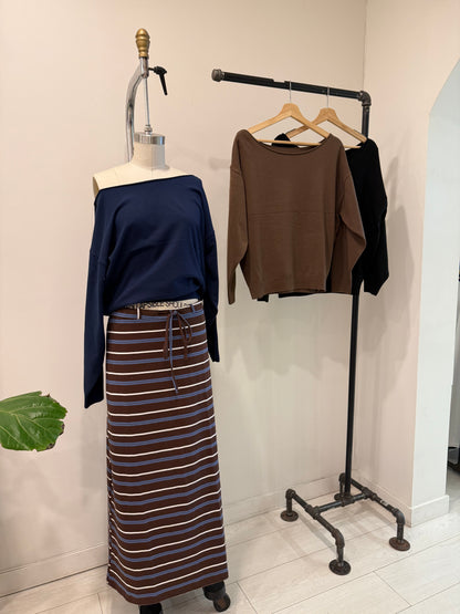 REMARK Boatneck sweater