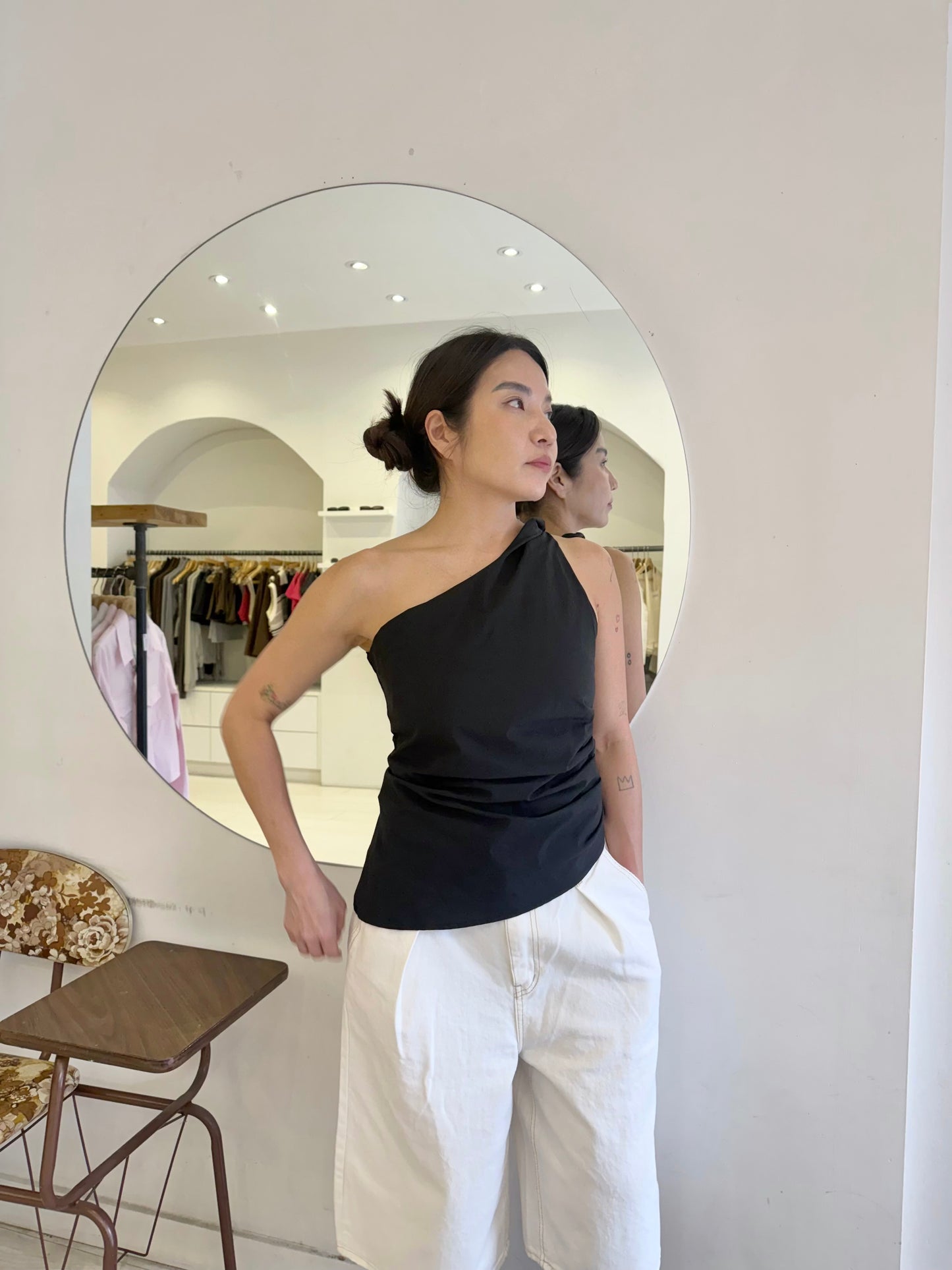 REDIN Asymmetric blouse