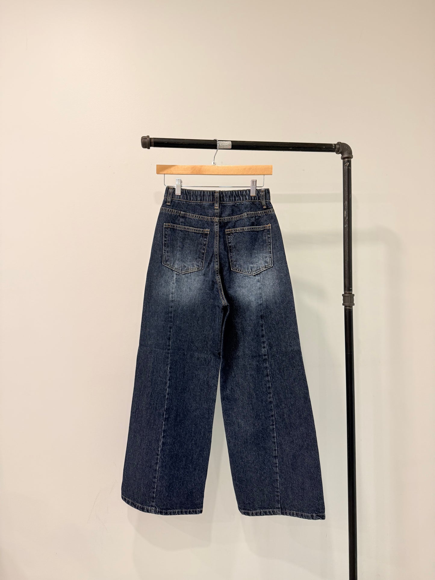 SELLE Diagonal seam jeans